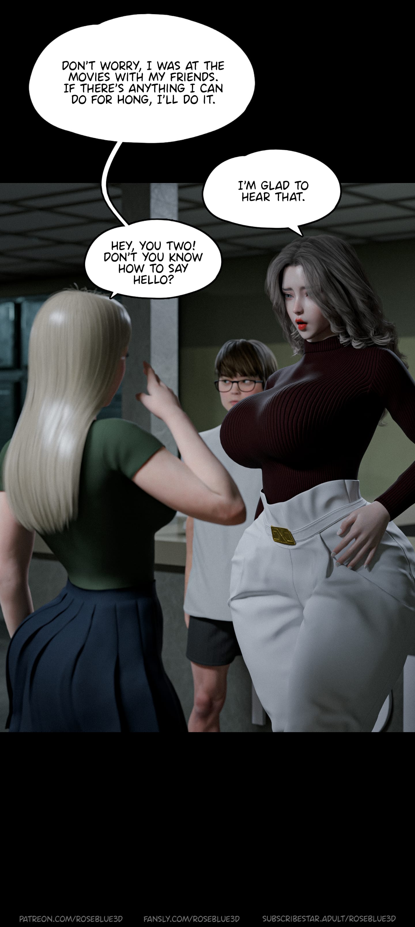 My Neighbor’s Widow [Rose Blue 3D] Chapter 44 Page 39