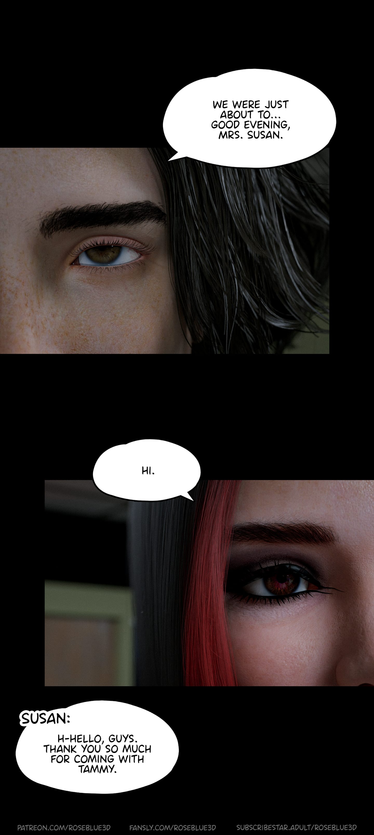 My Neighbor’s Widow [Rose Blue 3D] Chapter 44 Page 40