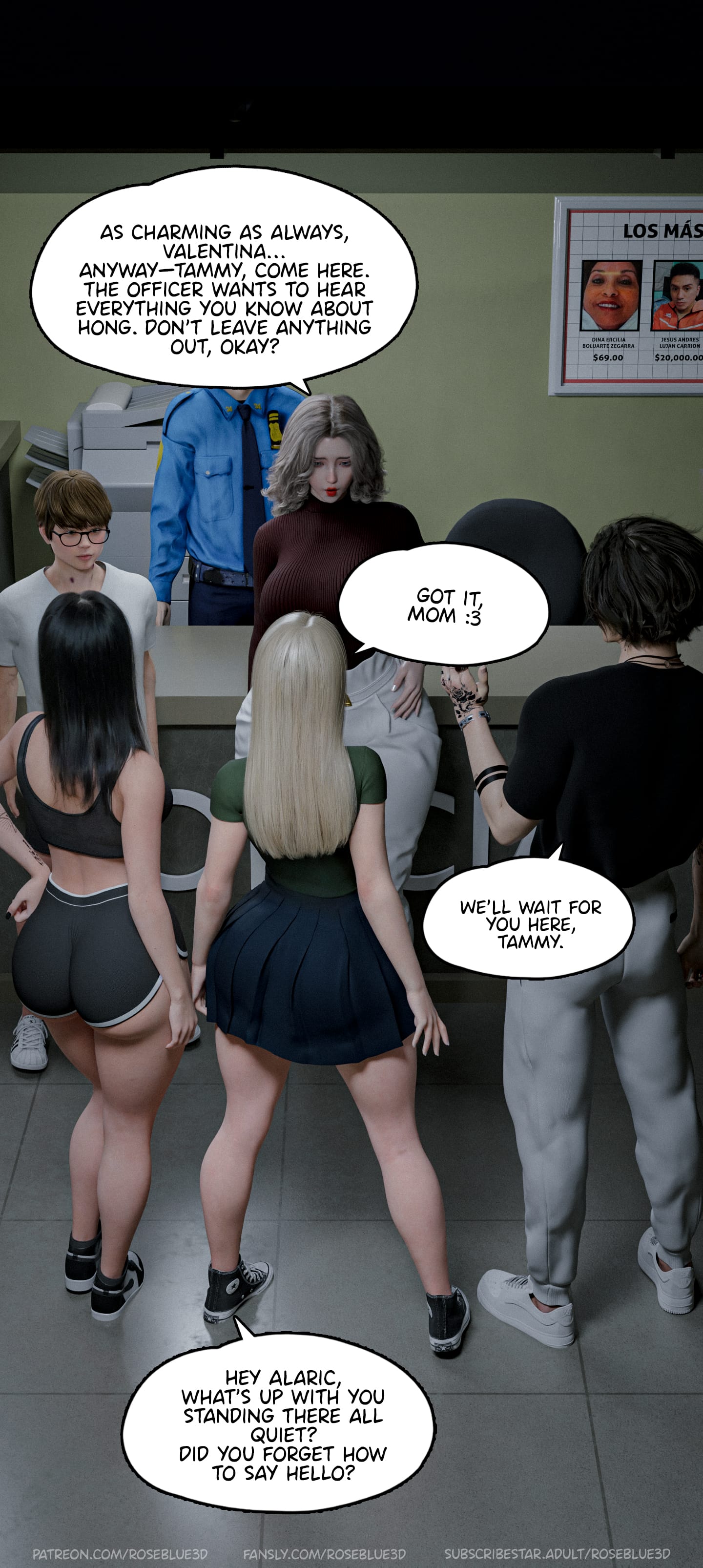 My Neighbor’s Widow [Rose Blue 3D] Chapter 44 Page 42