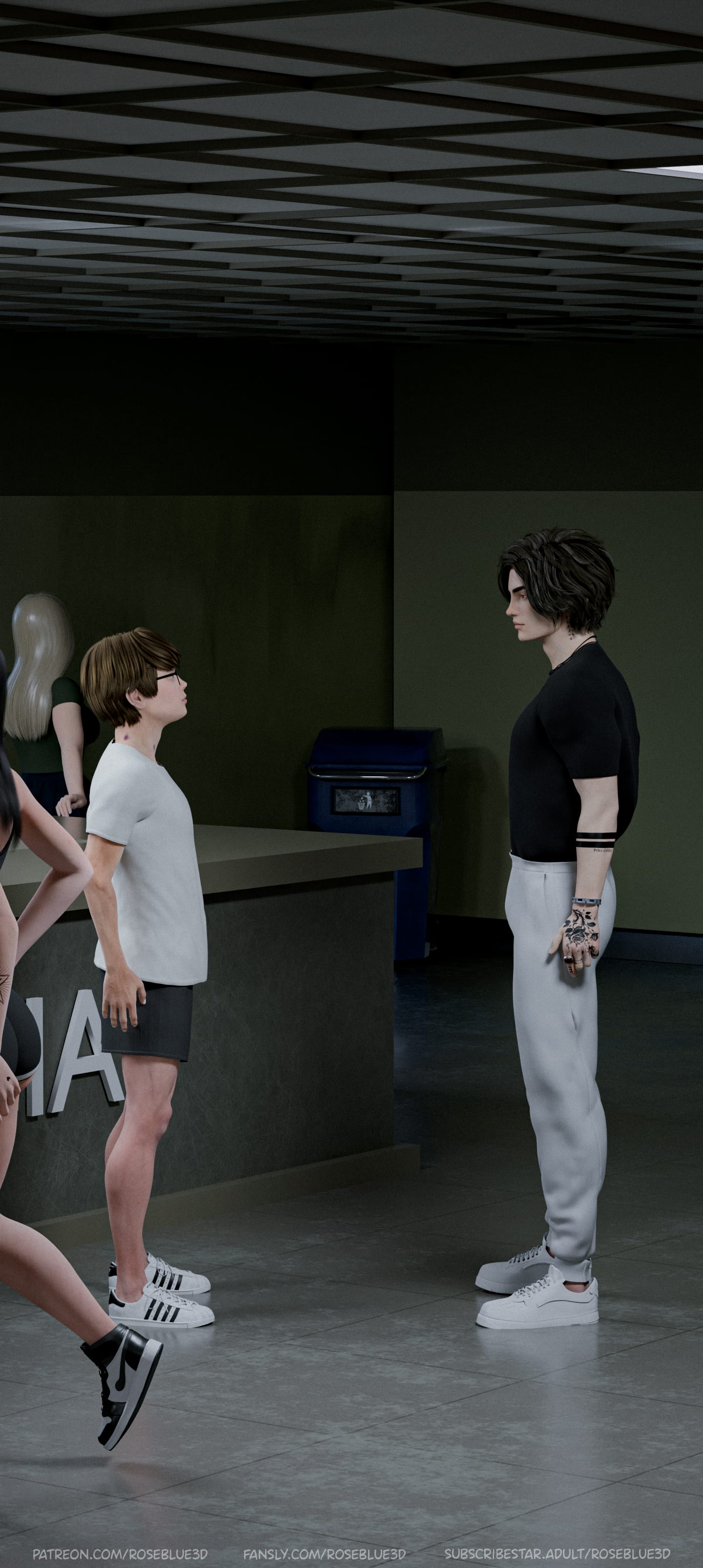 My Neighbor’s Widow [Rose Blue 3D] Chapter 44 Page 46