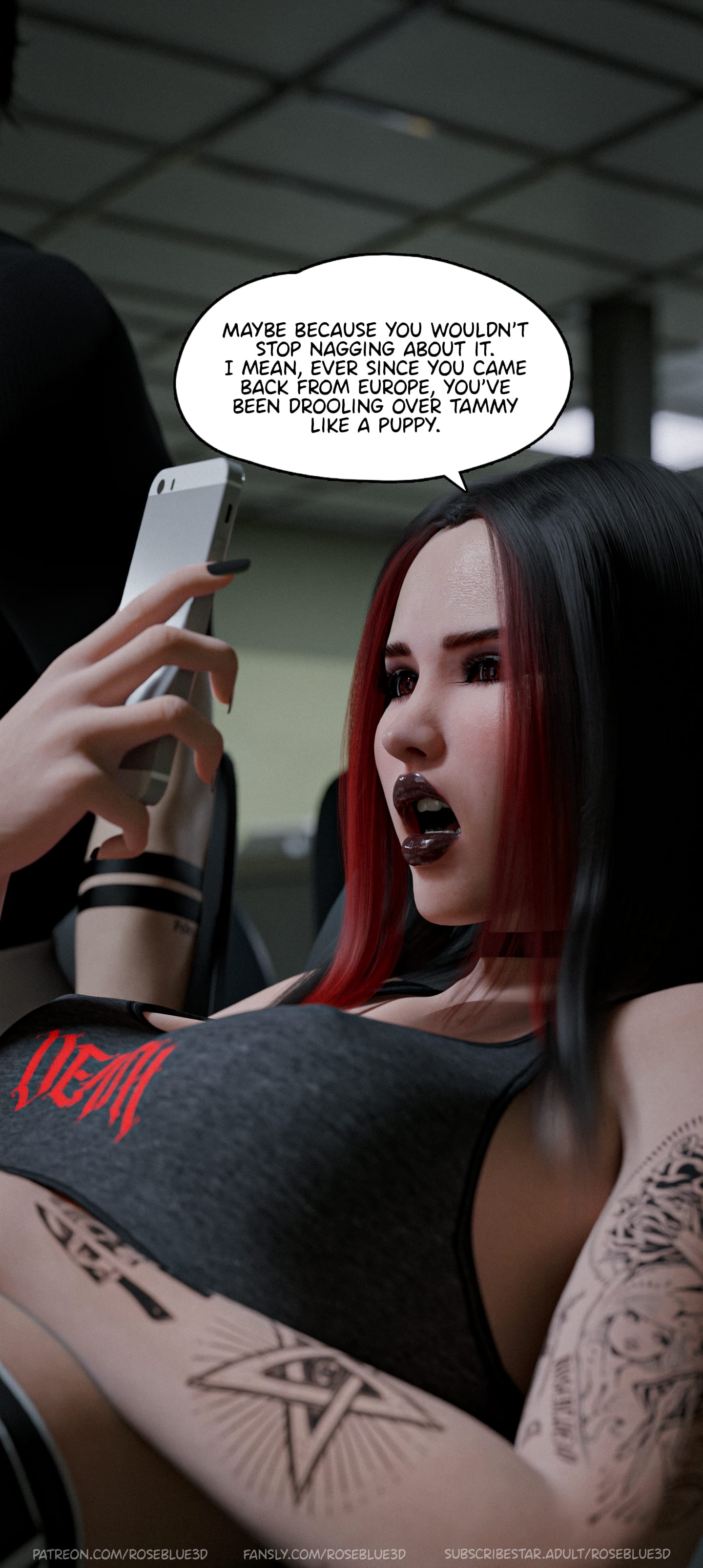 My Neighbor’s Widow [Rose Blue 3D] Chapter 44 Page 51