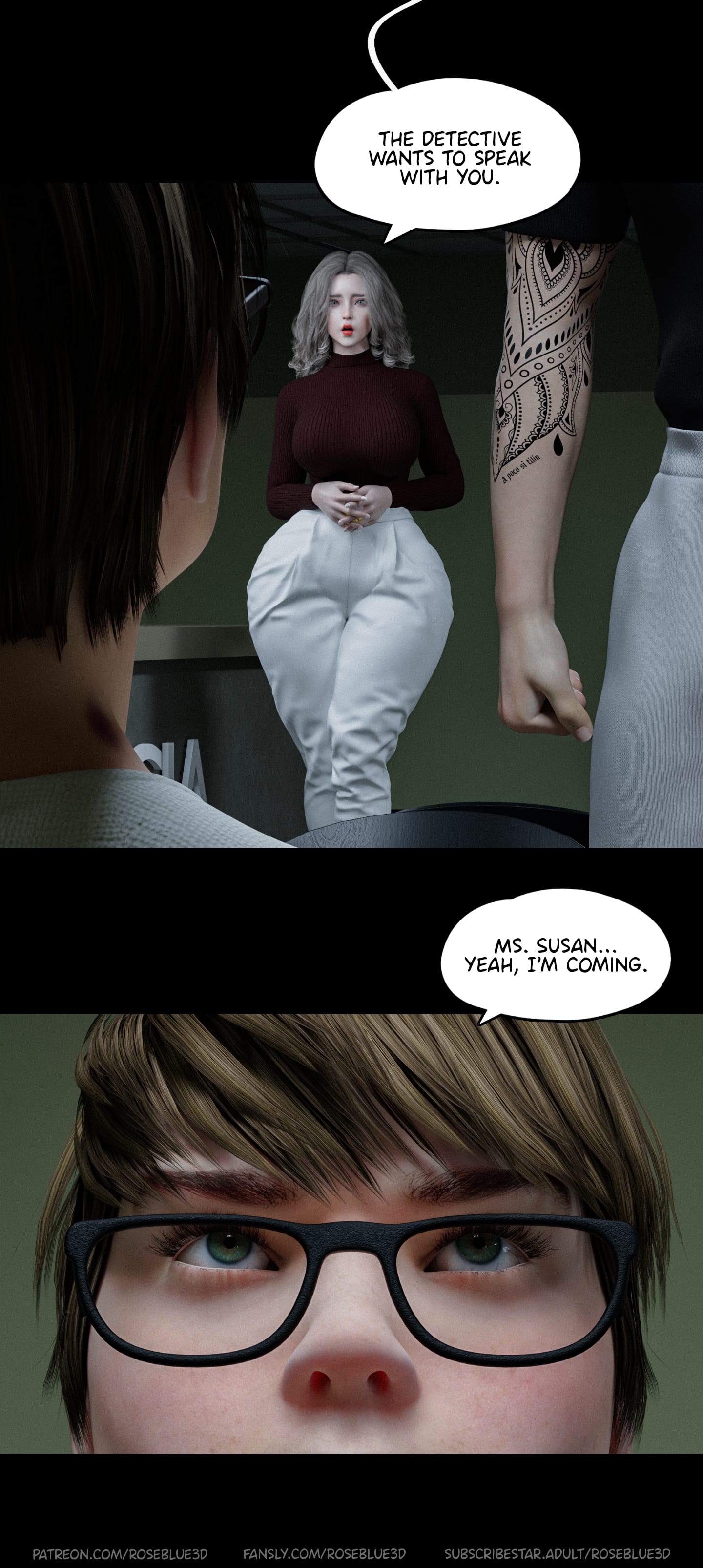 My Neighbor’s Widow [Rose Blue 3D] Chapter 44 Page 59