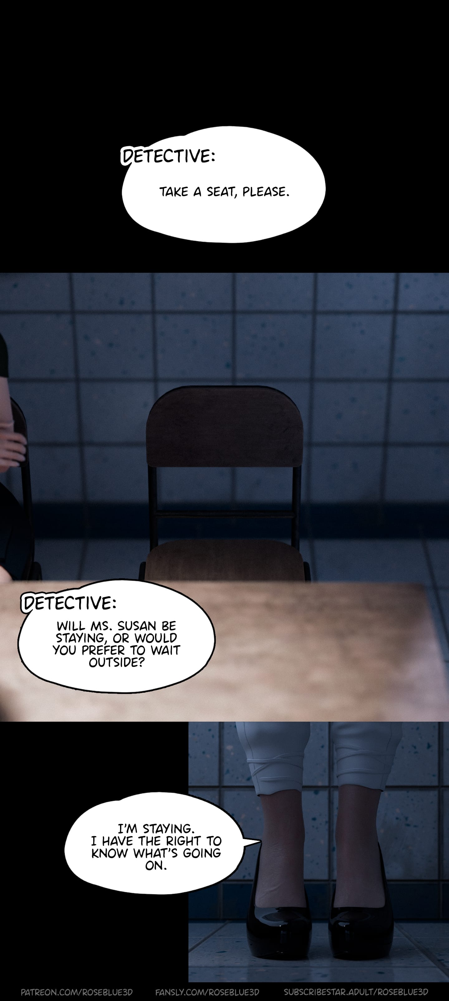 My Neighbor’s Widow [Rose Blue 3D] Chapter 44 Page 62