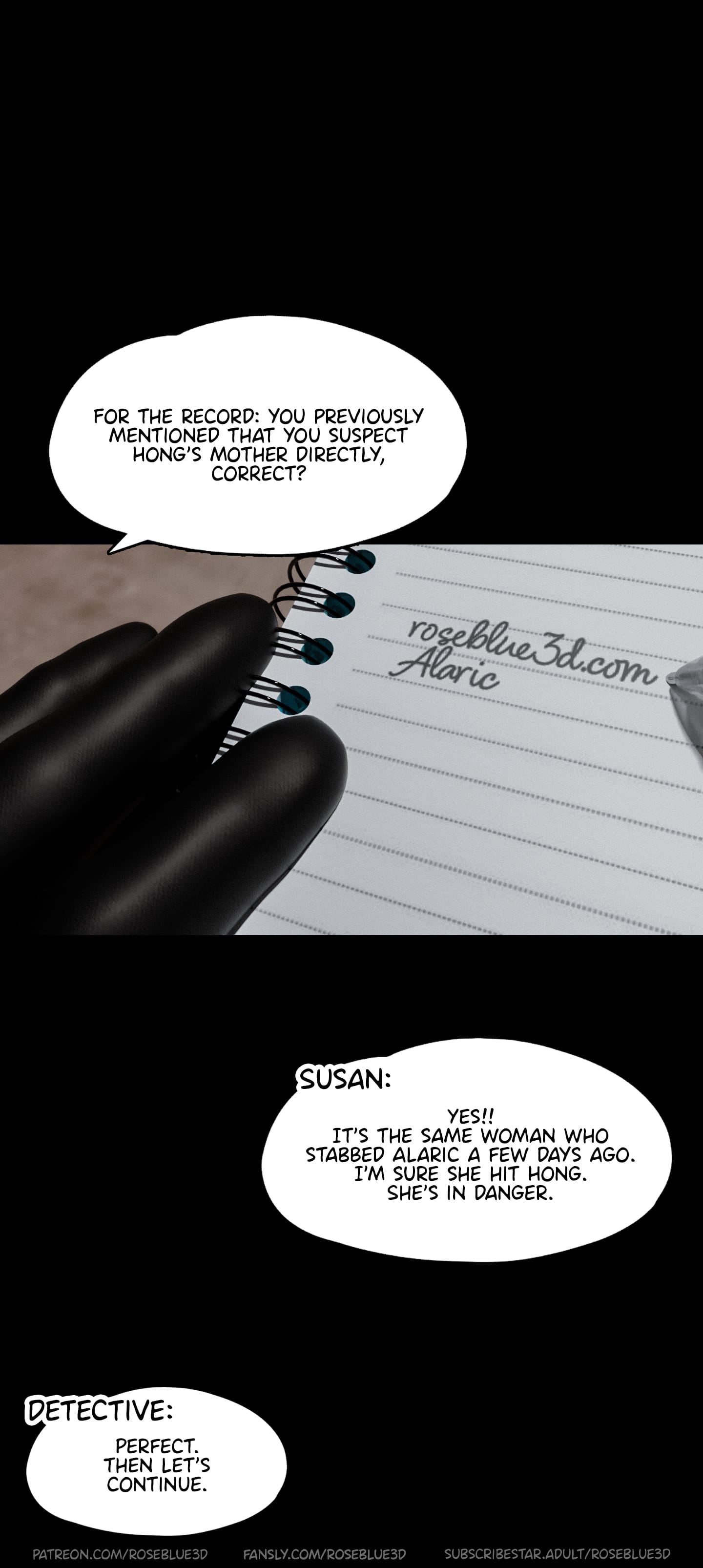 My Neighbor’s Widow [Rose Blue 3D] Chapter 44 Page 63