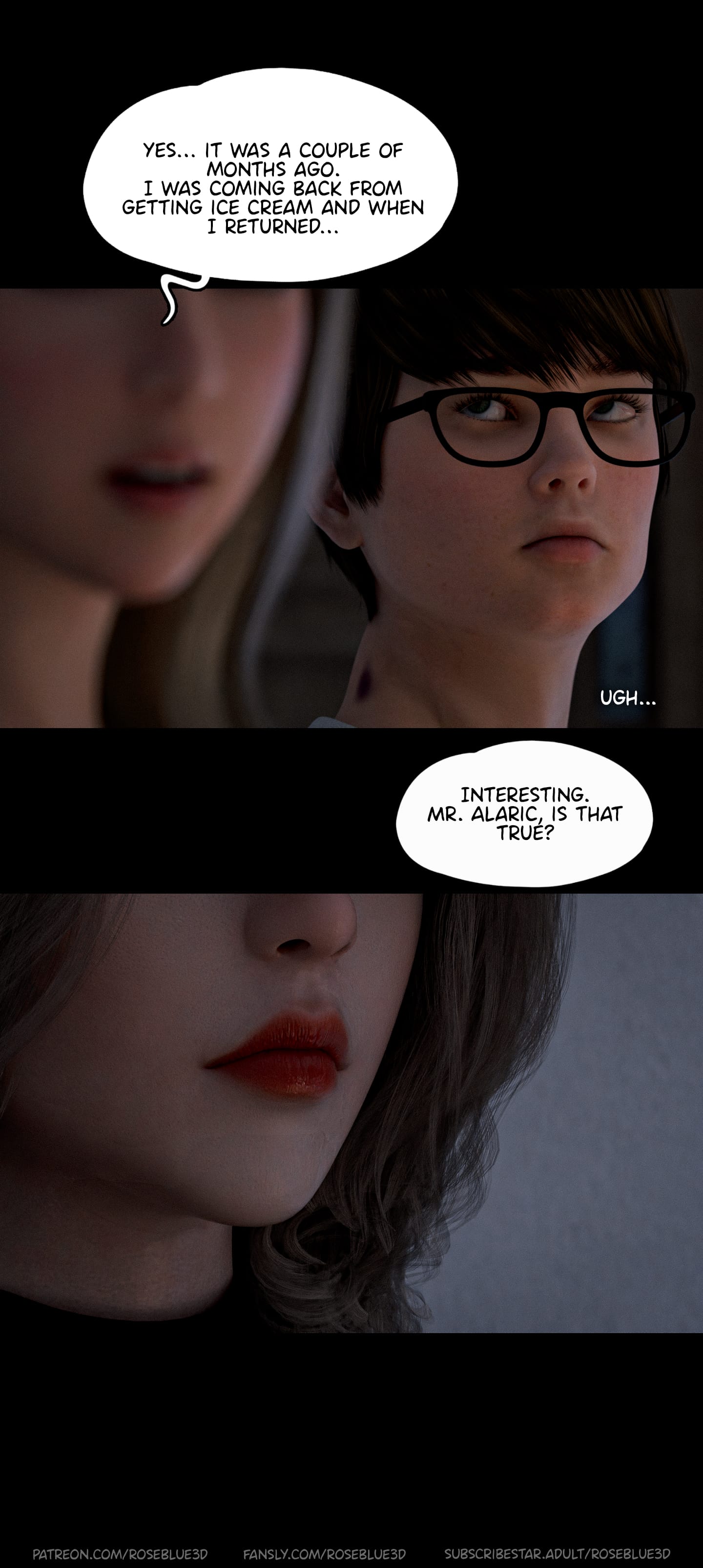 My Neighbor’s Widow [Rose Blue 3D] Chapter 44 Page 65