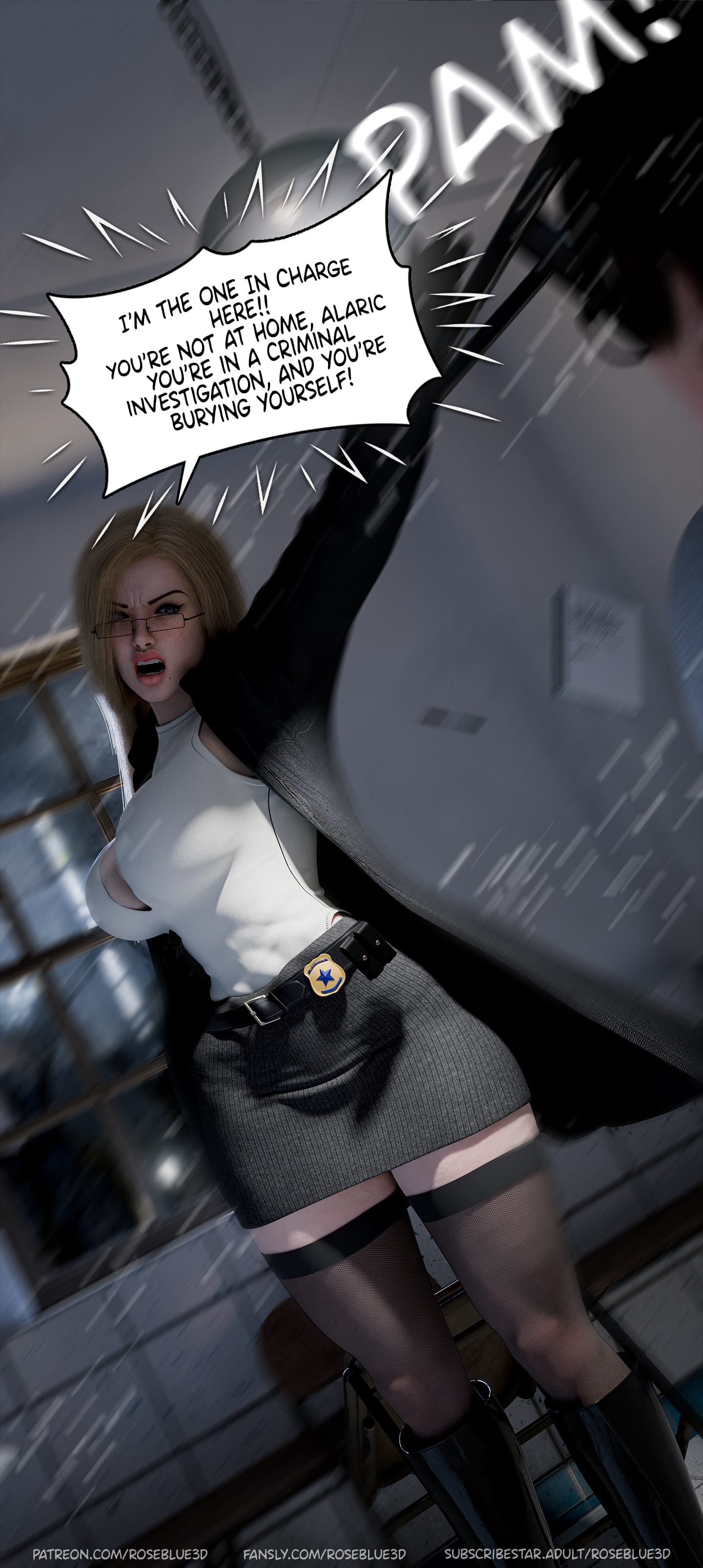 My Neighbor’s Widow [Rose Blue 3D] Chapter 44 Page 79