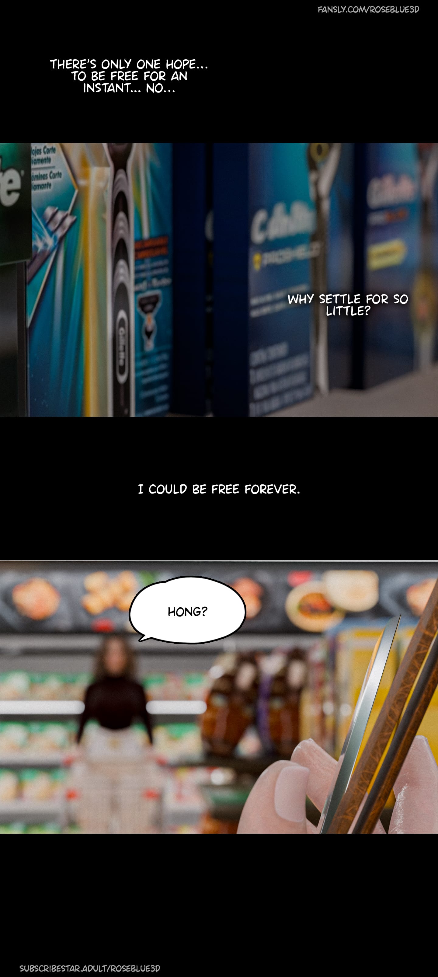 My Neighbor’s Widow [Rose Blue 3D] Chapter 44 Page 8