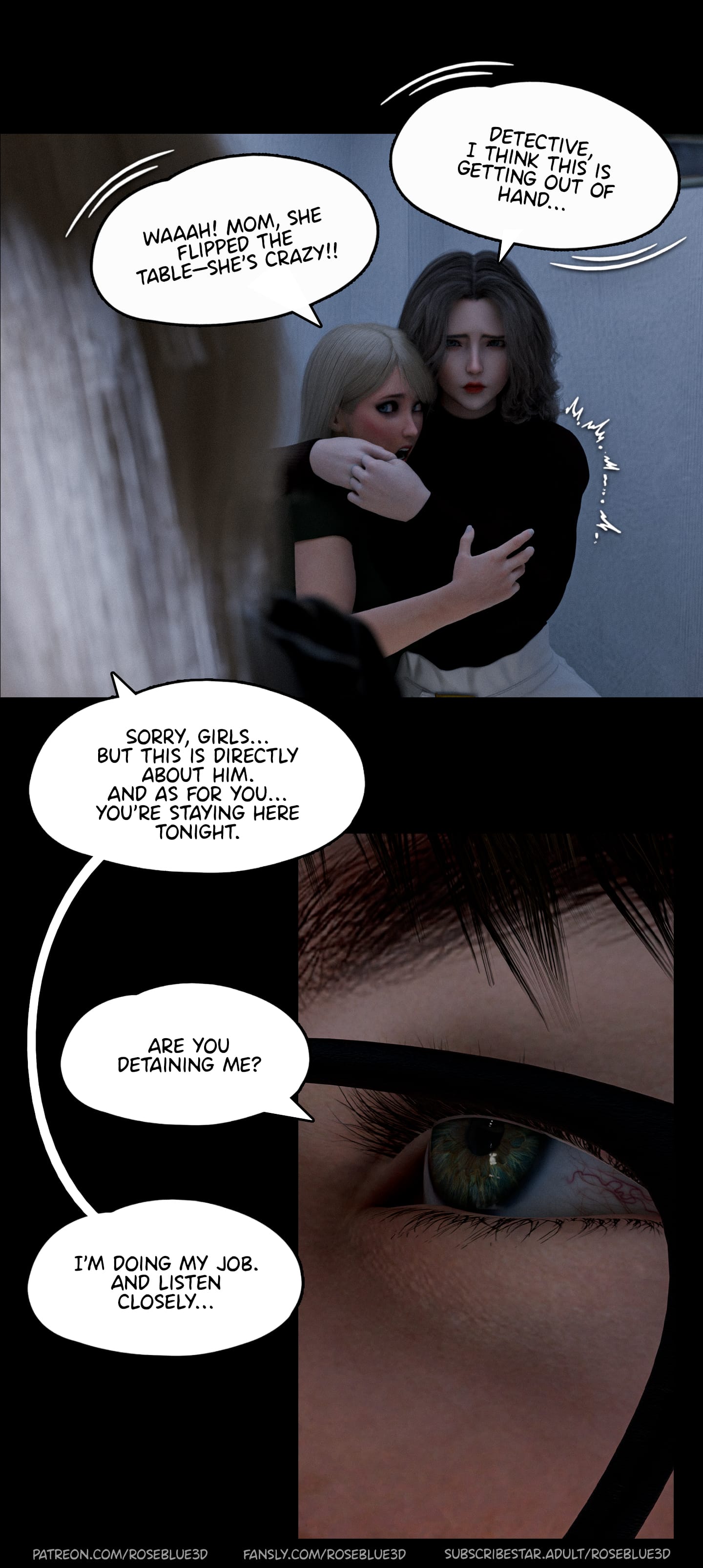 My Neighbor’s Widow [Rose Blue 3D] Chapter 44 Page 80