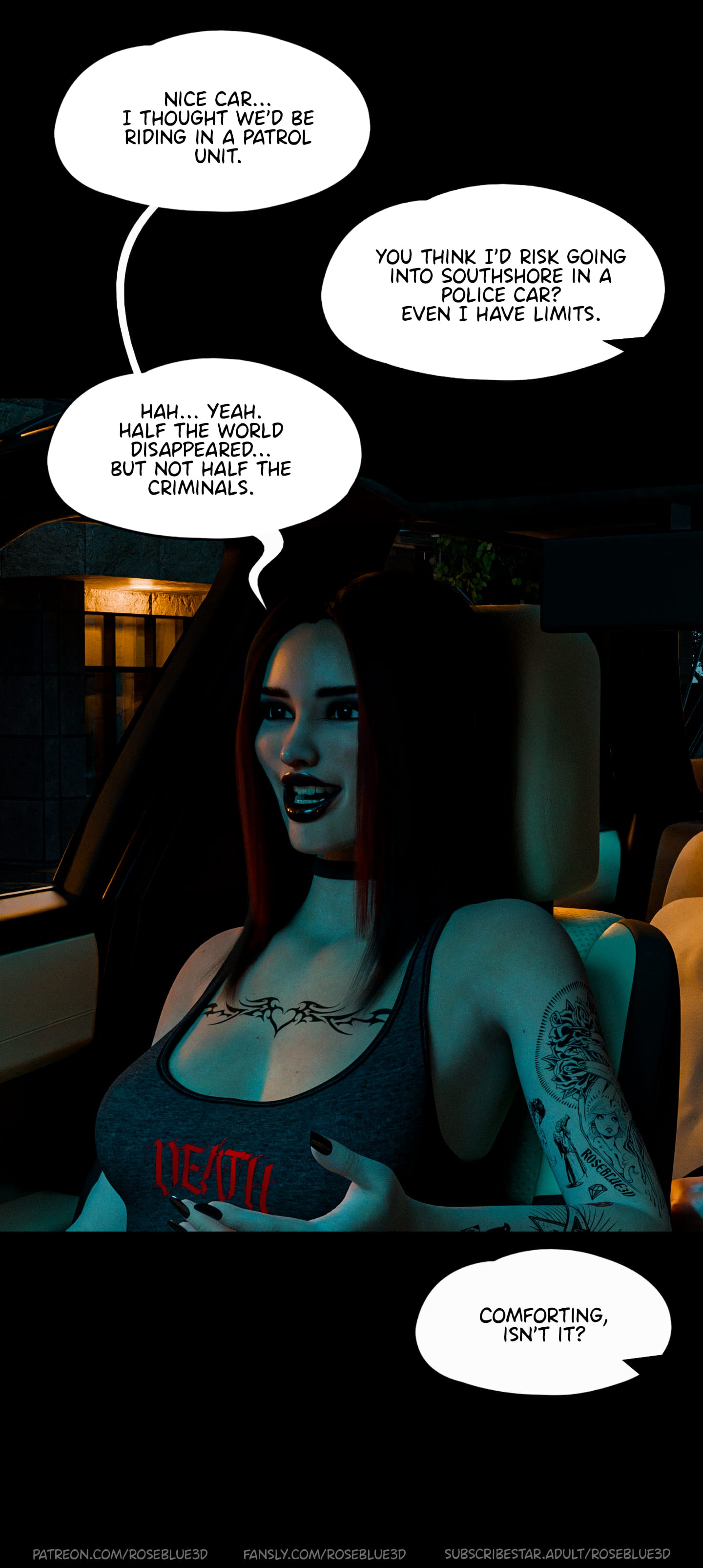 My Neighbor’s Widow [Rose Blue 3D] Chapter 44 Page 84