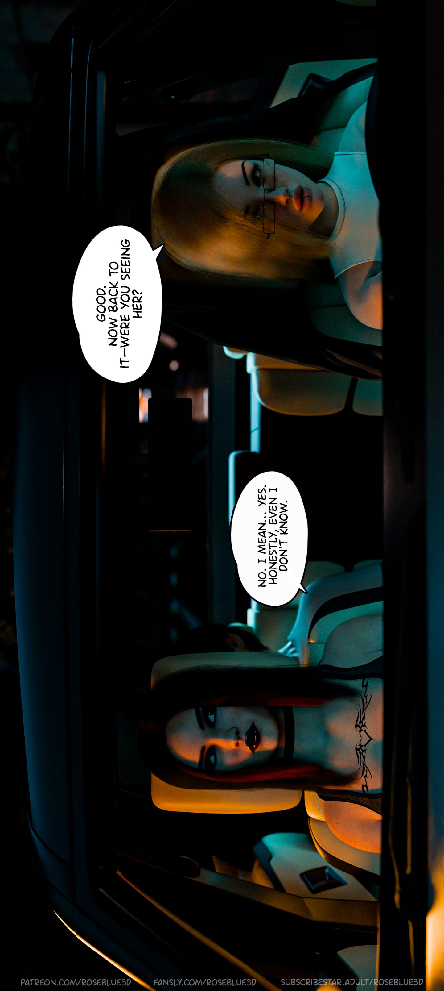 My Neighbor’s Widow [Rose Blue 3D] Chapter 44 Page 89