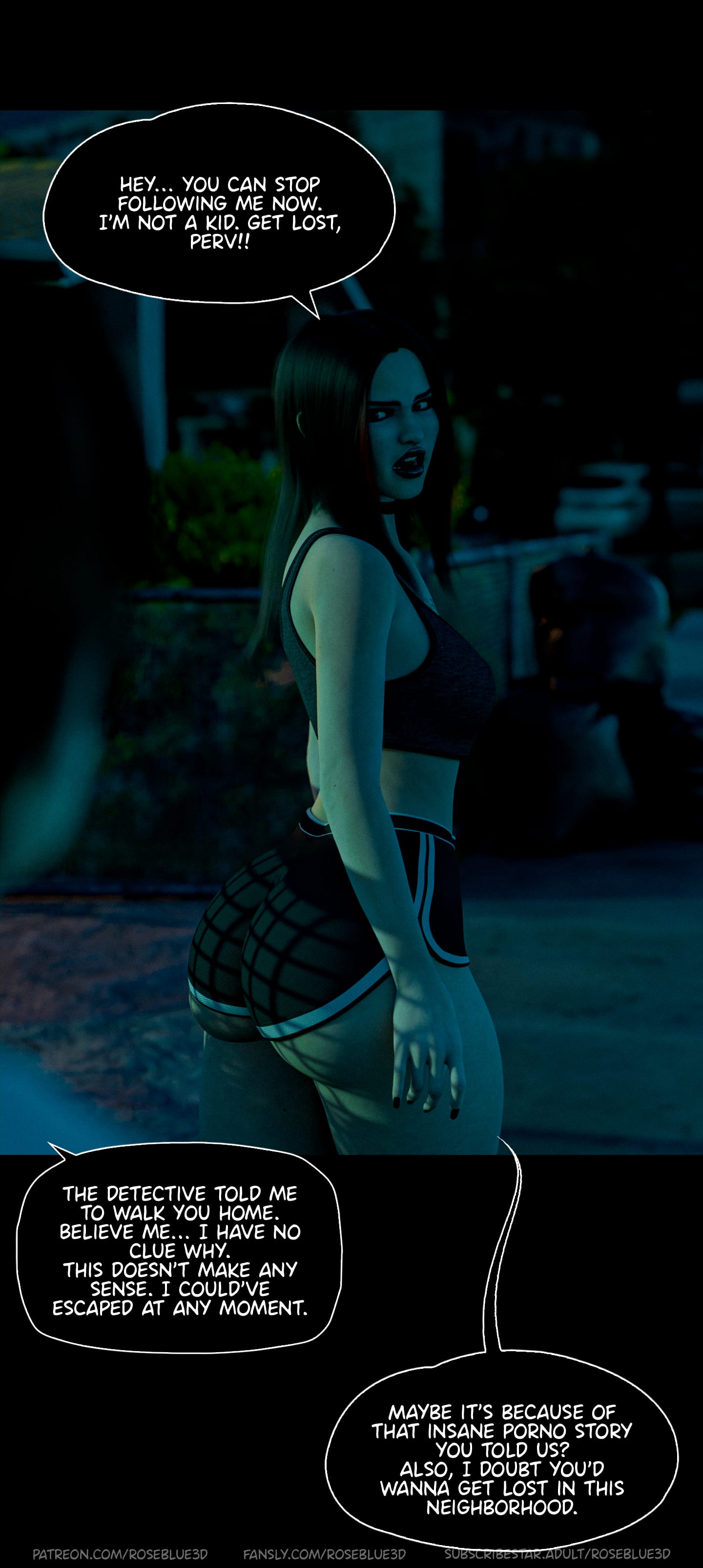 My Neighbor’s Widow [Rose Blue 3D] Chapter 45 Page 100