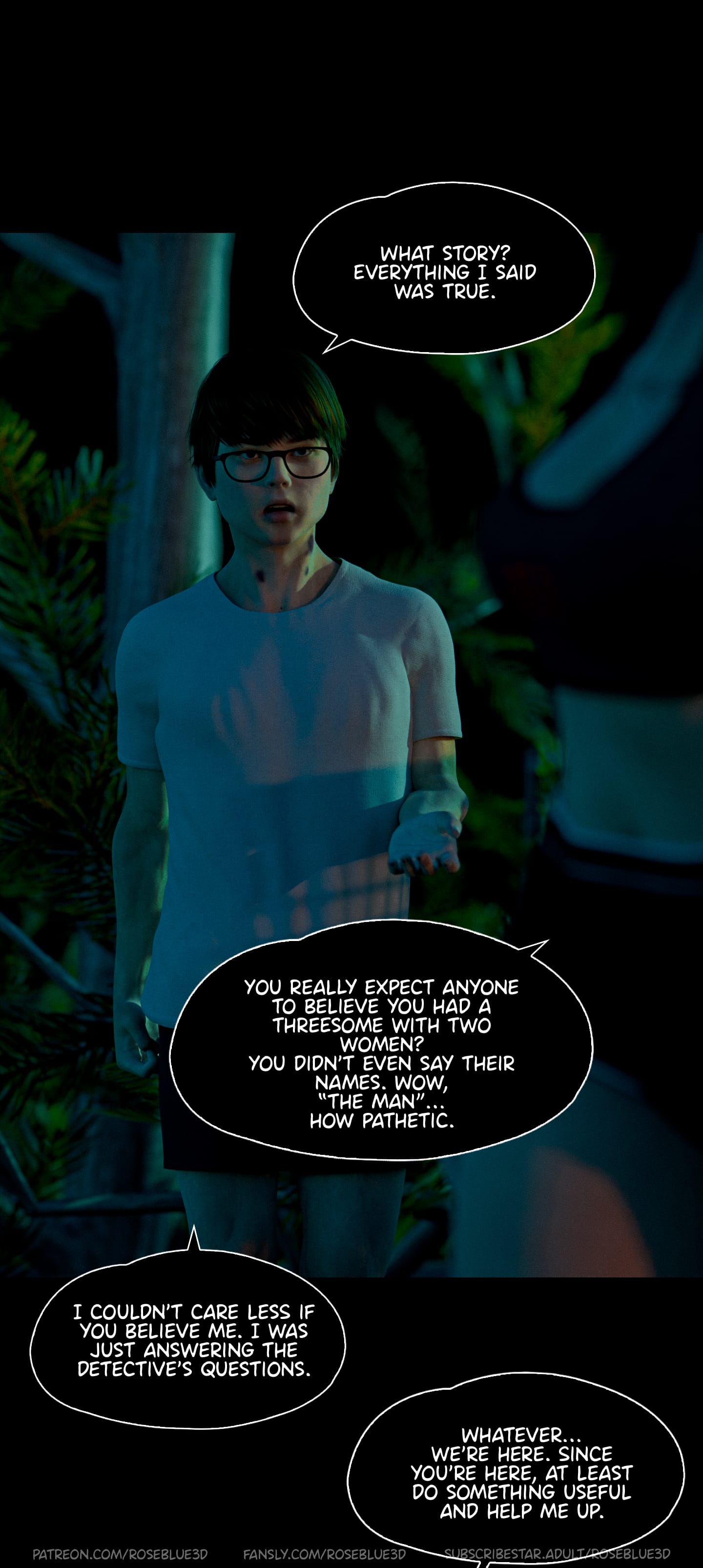 My Neighbor’s Widow [Rose Blue 3D] Chapter 45 Page 101