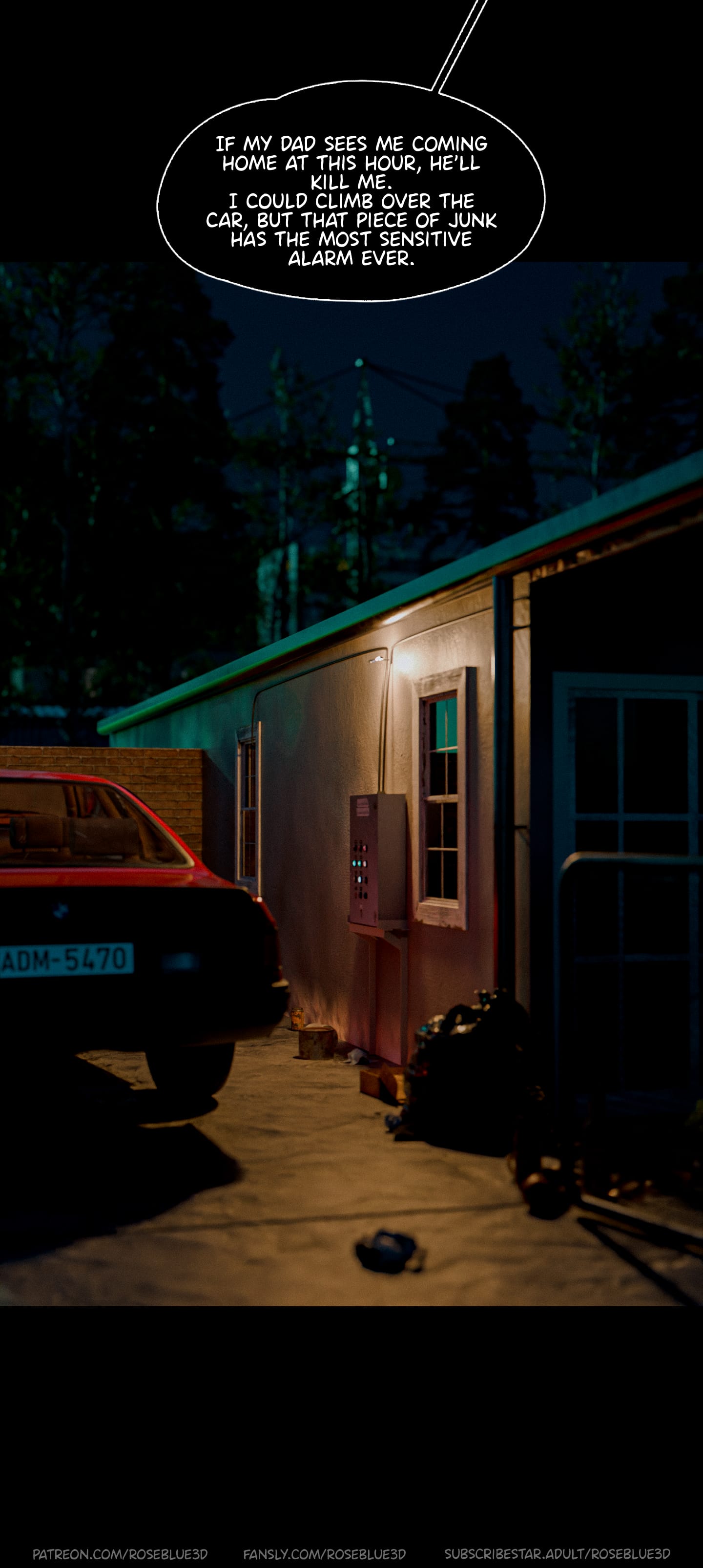 My Neighbor’s Widow [Rose Blue 3D] Chapter 45 Page 102