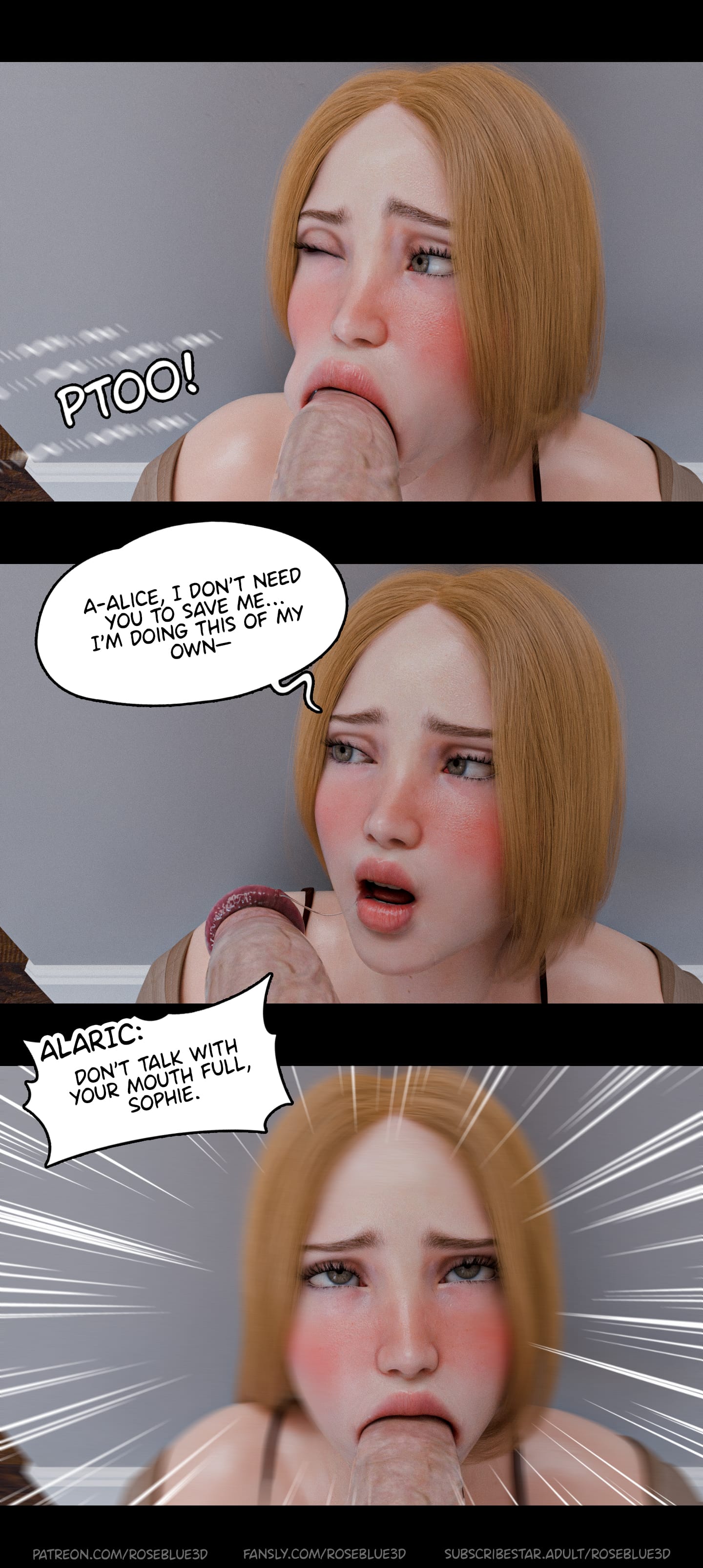 My Neighbor’s Widow [Rose Blue 3D] Chapter 45 Page 11
