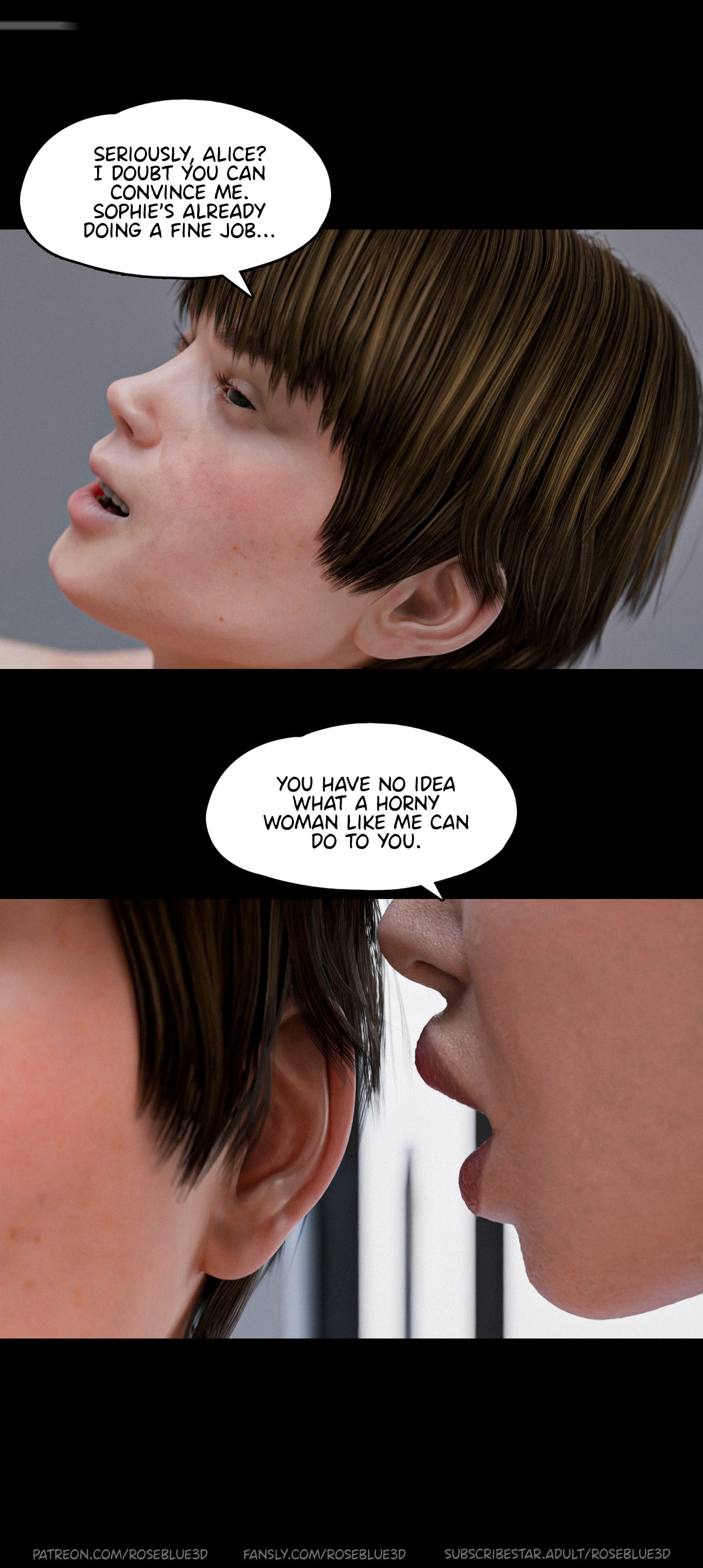 My Neighbor’s Widow [Rose Blue 3D] Chapter 45 Page 14