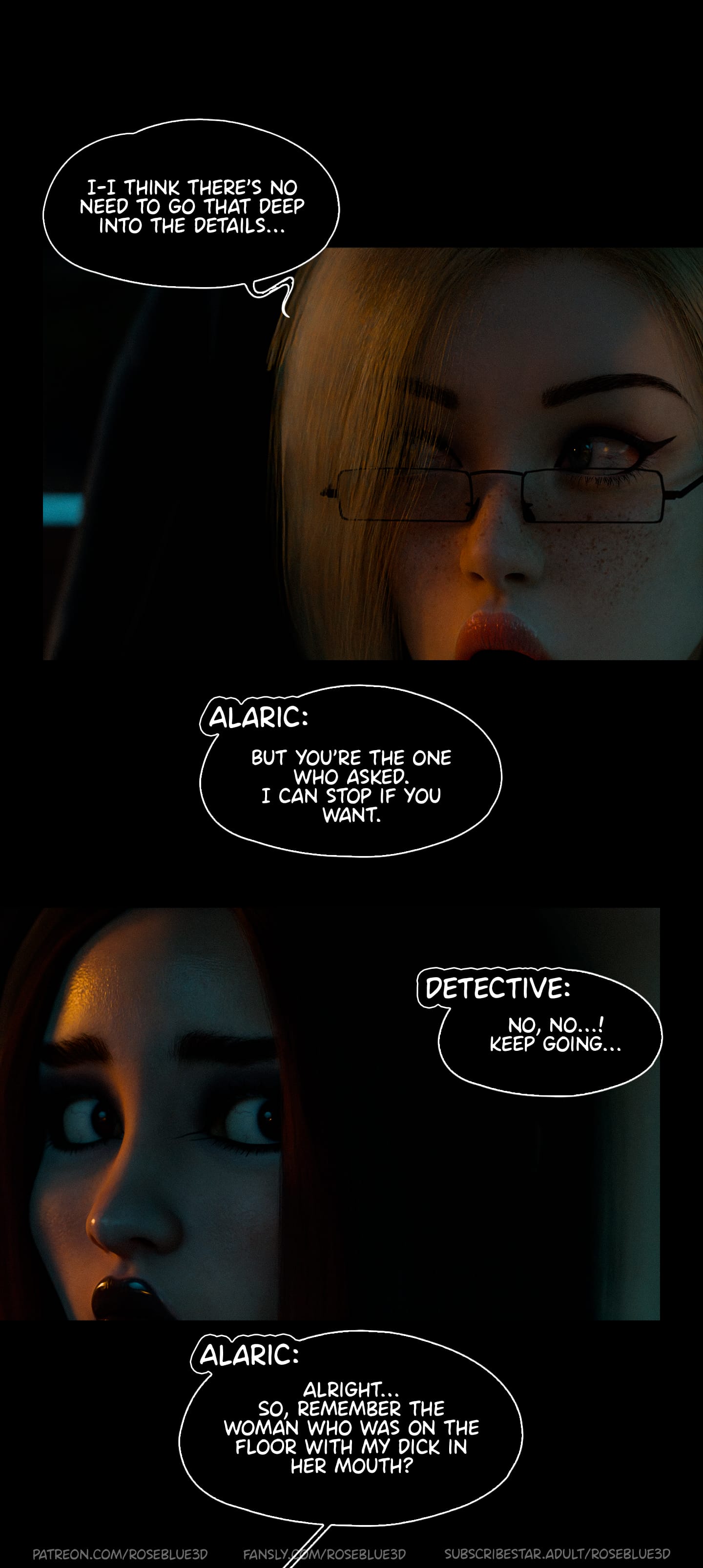 My Neighbor’s Widow [Rose Blue 3D] Chapter 45 Page 29