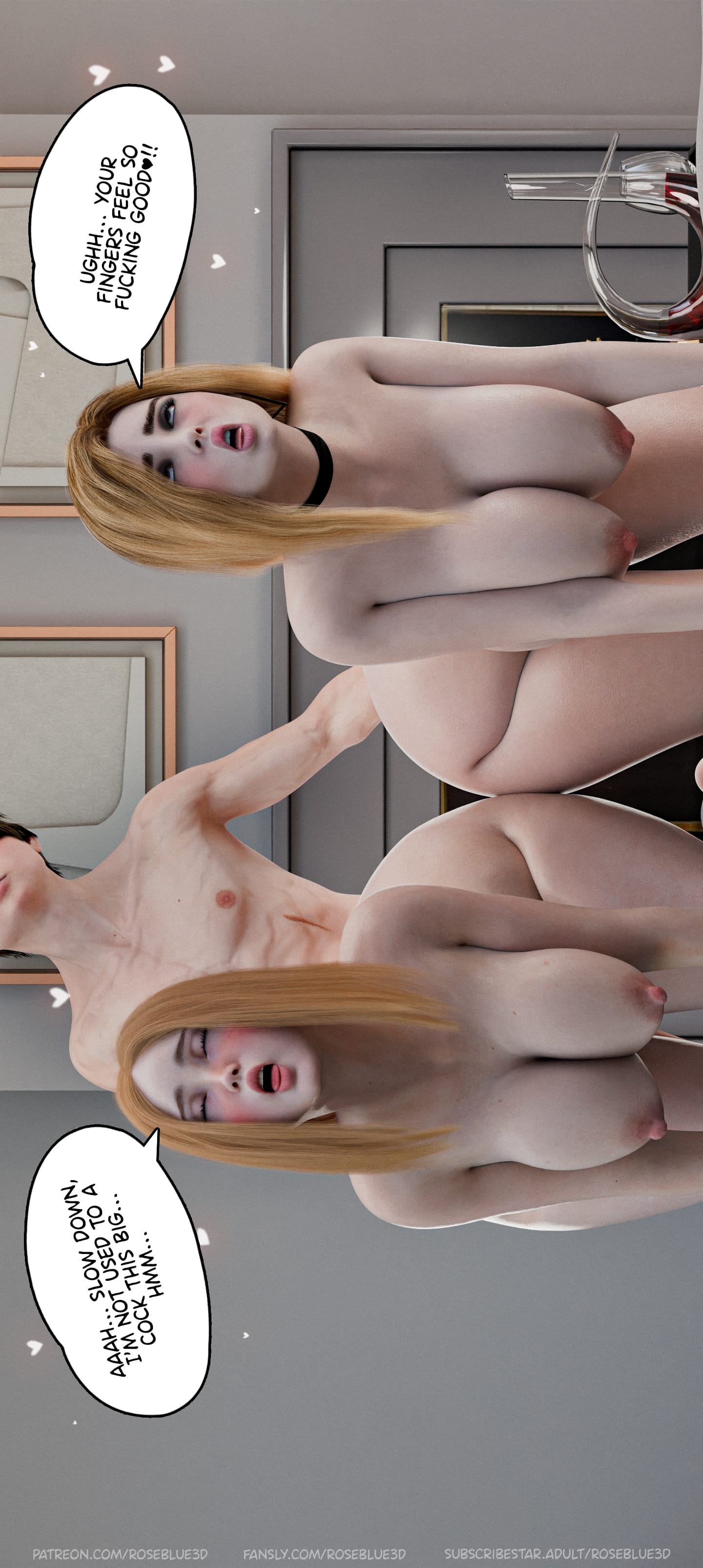 My Neighbor’s Widow [Rose Blue 3D] Chapter 45 Page 87