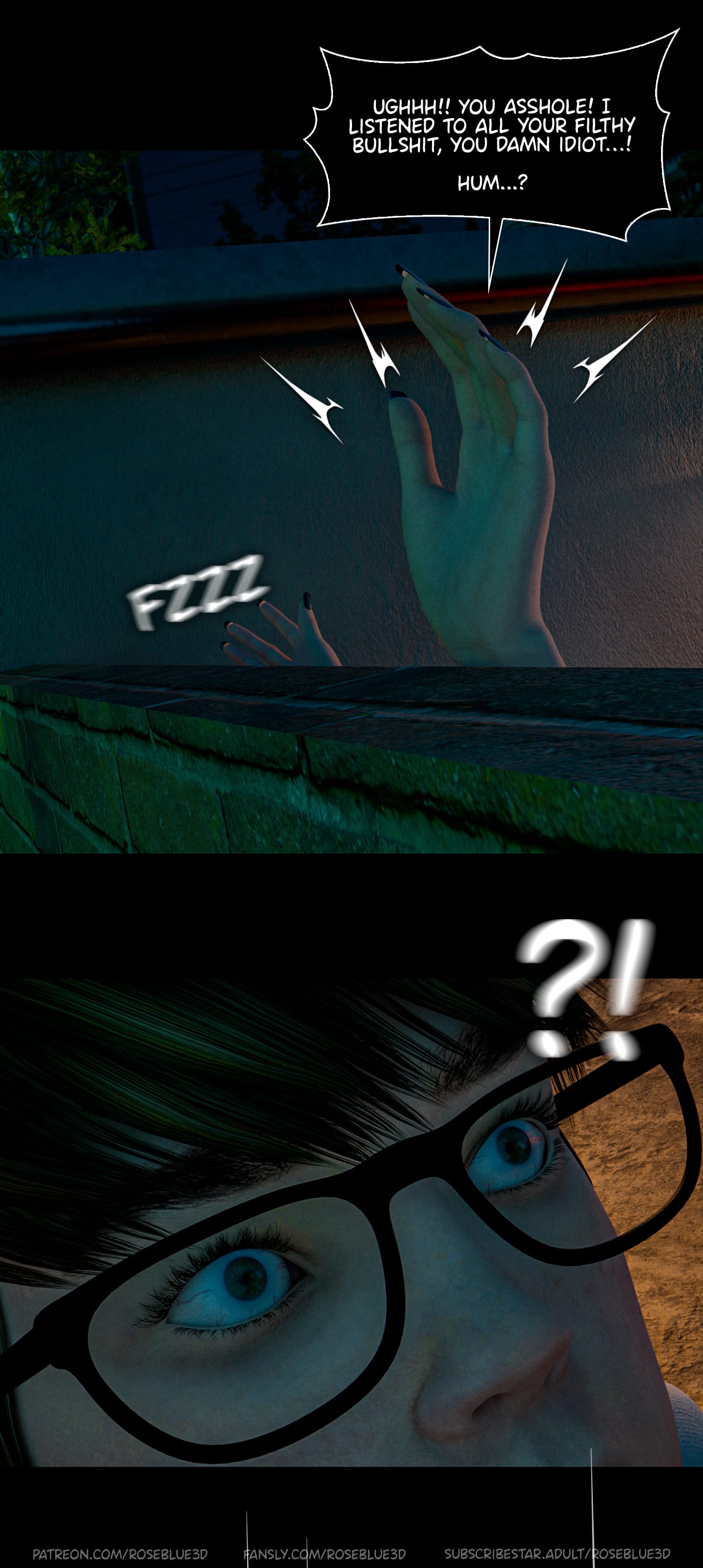 My Neighbor’s Widow [Rose Blue 3D] Chapter 46 Page 117