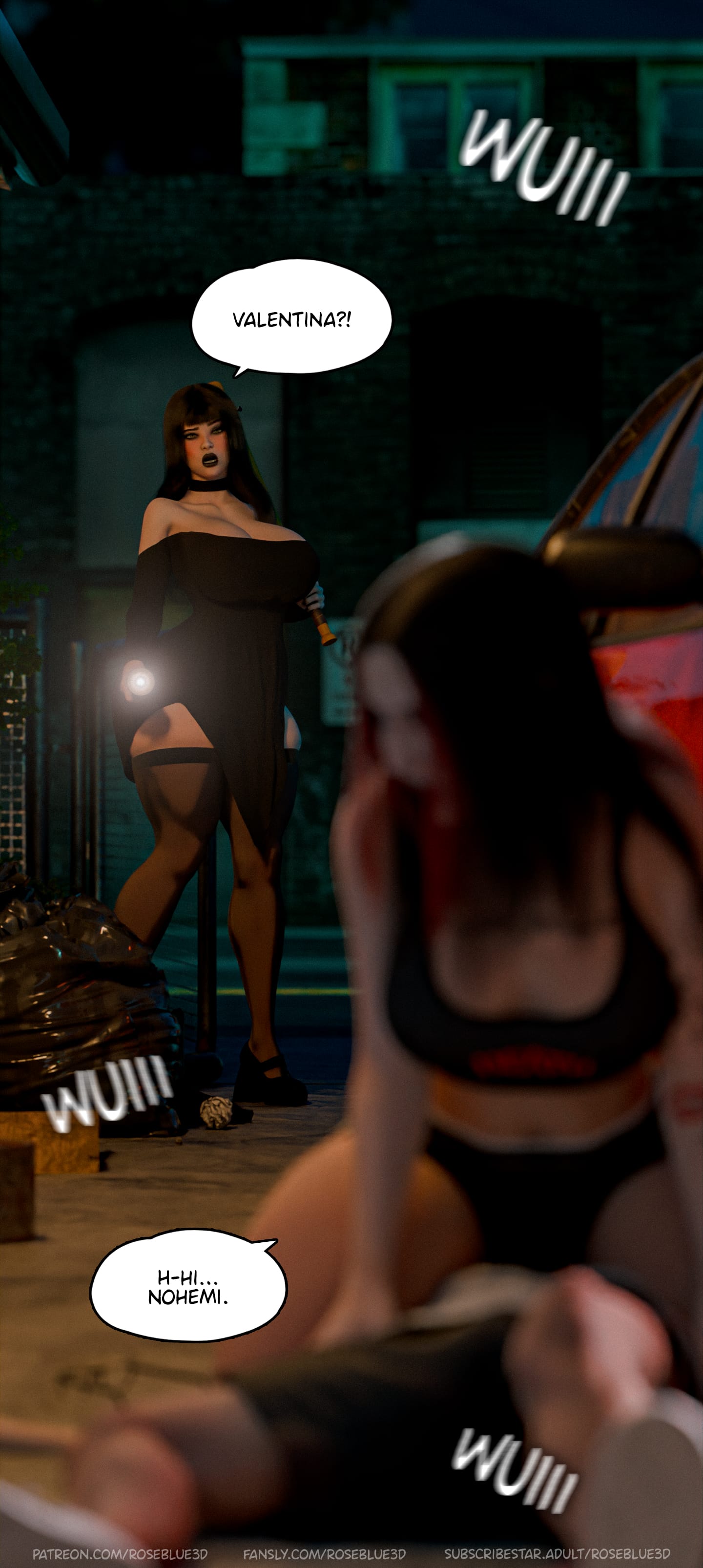 My Neighbor’s Widow [Rose Blue 3D] Chapter 46 Page 123