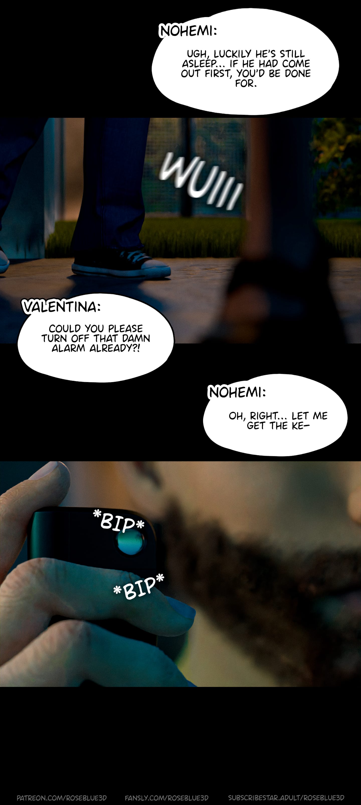 My Neighbor’s Widow [Rose Blue 3D] Chapter 46 Page 126