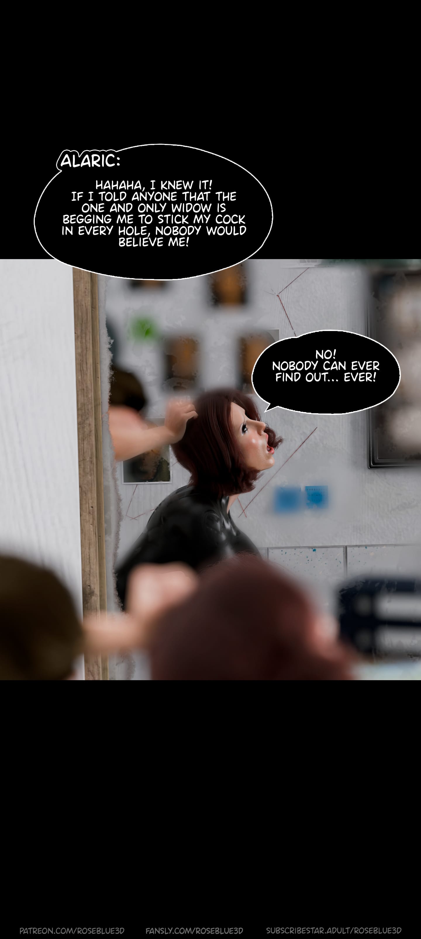 My Neighbor’s Widow [Rose Blue 3D] Chapter 47 Page 106