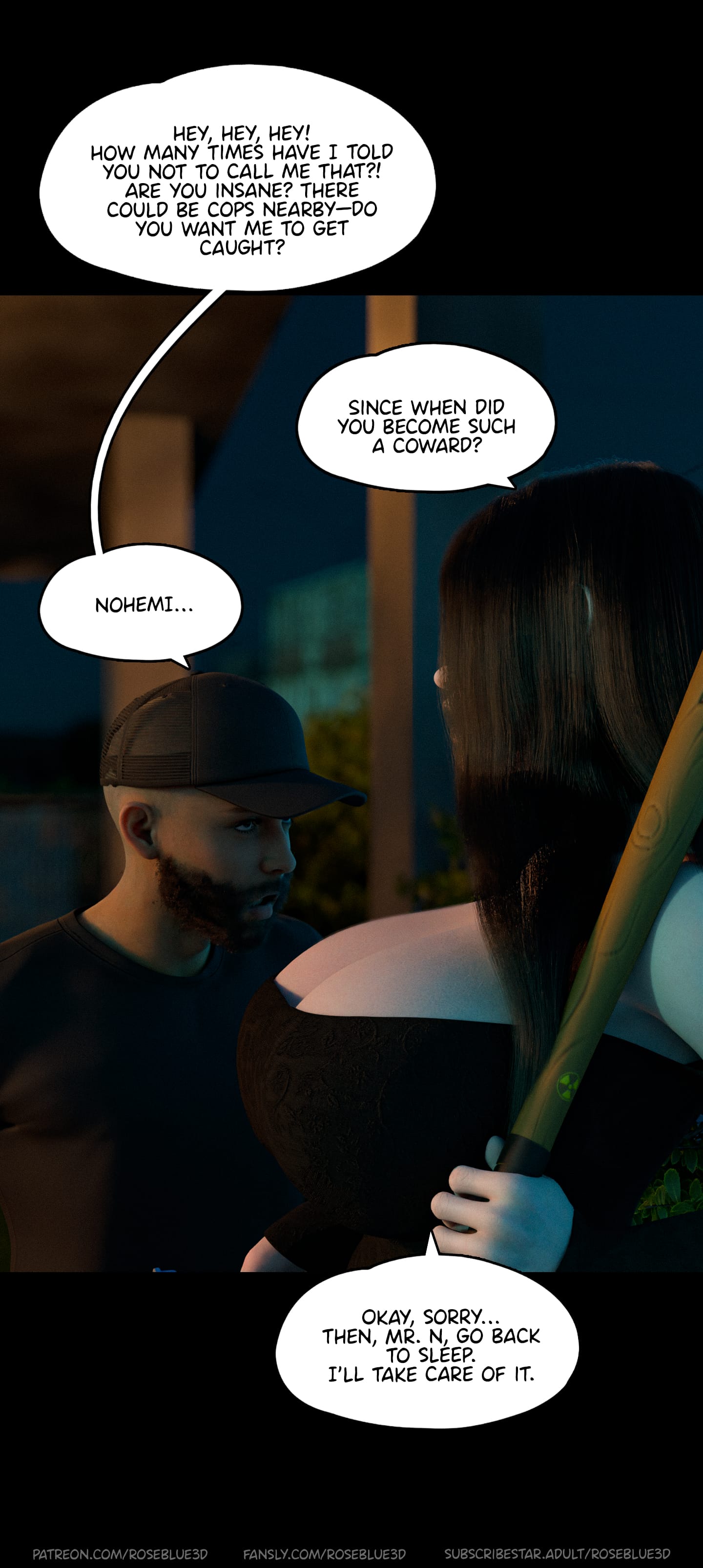 My Neighbor’s Widow [Rose Blue 3D] Chapter 47 Page 17