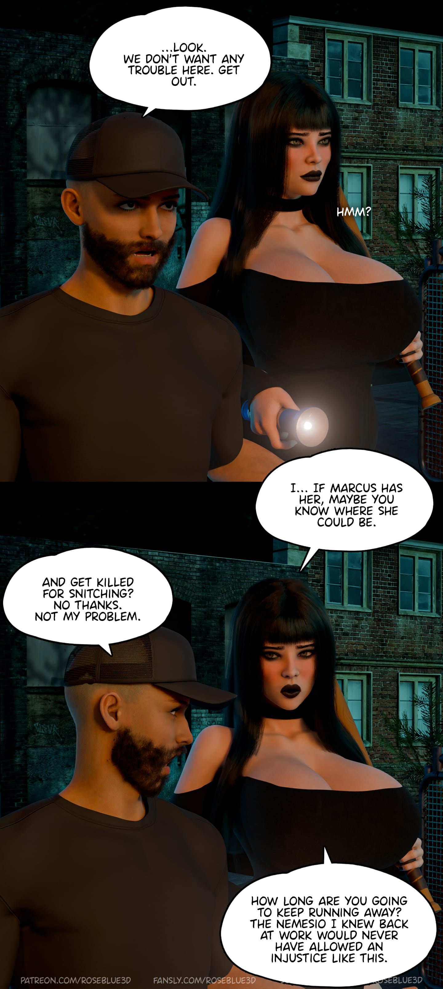 My Neighbor’s Widow [Rose Blue 3D] Chapter 47 Page 22