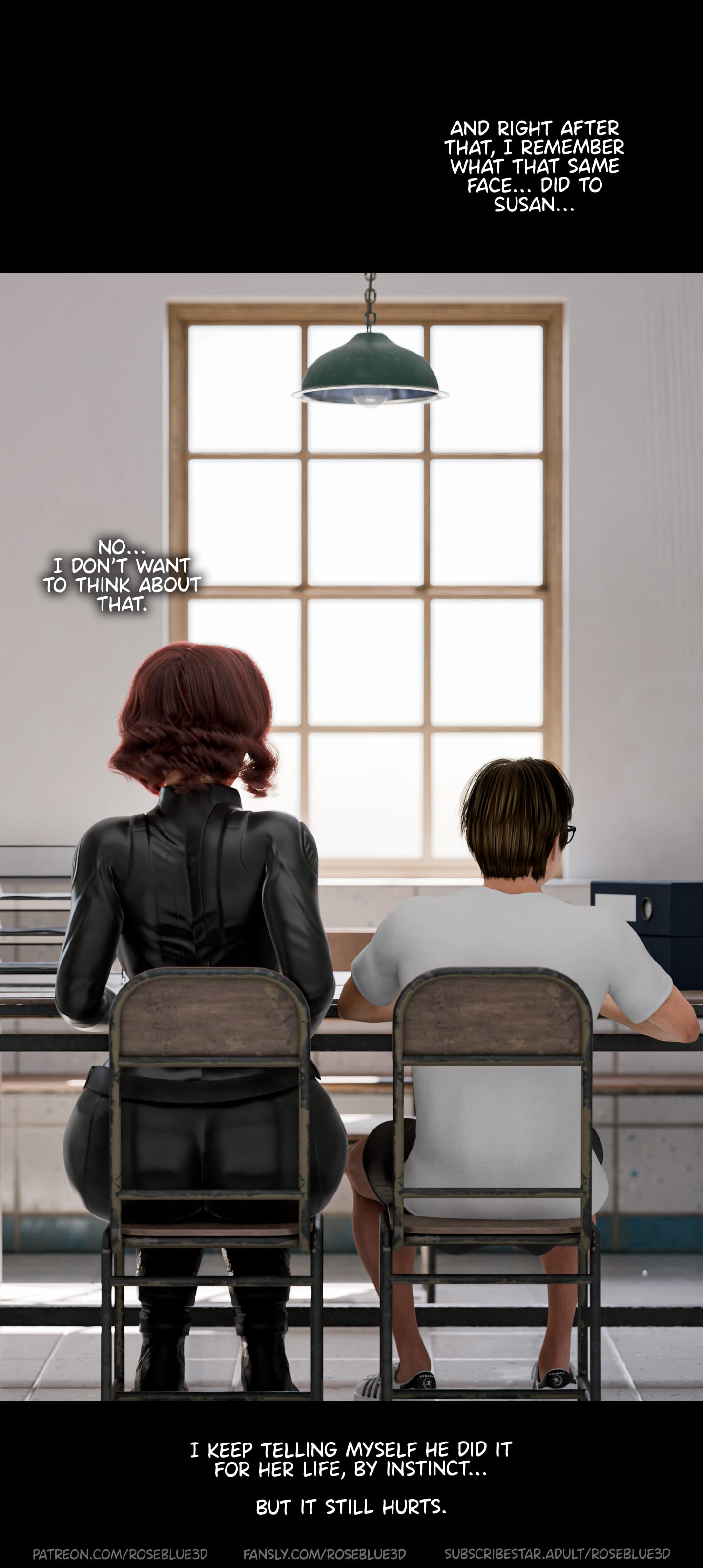 My Neighbor’s Widow [Rose Blue 3D] Chapter 47 Page 33