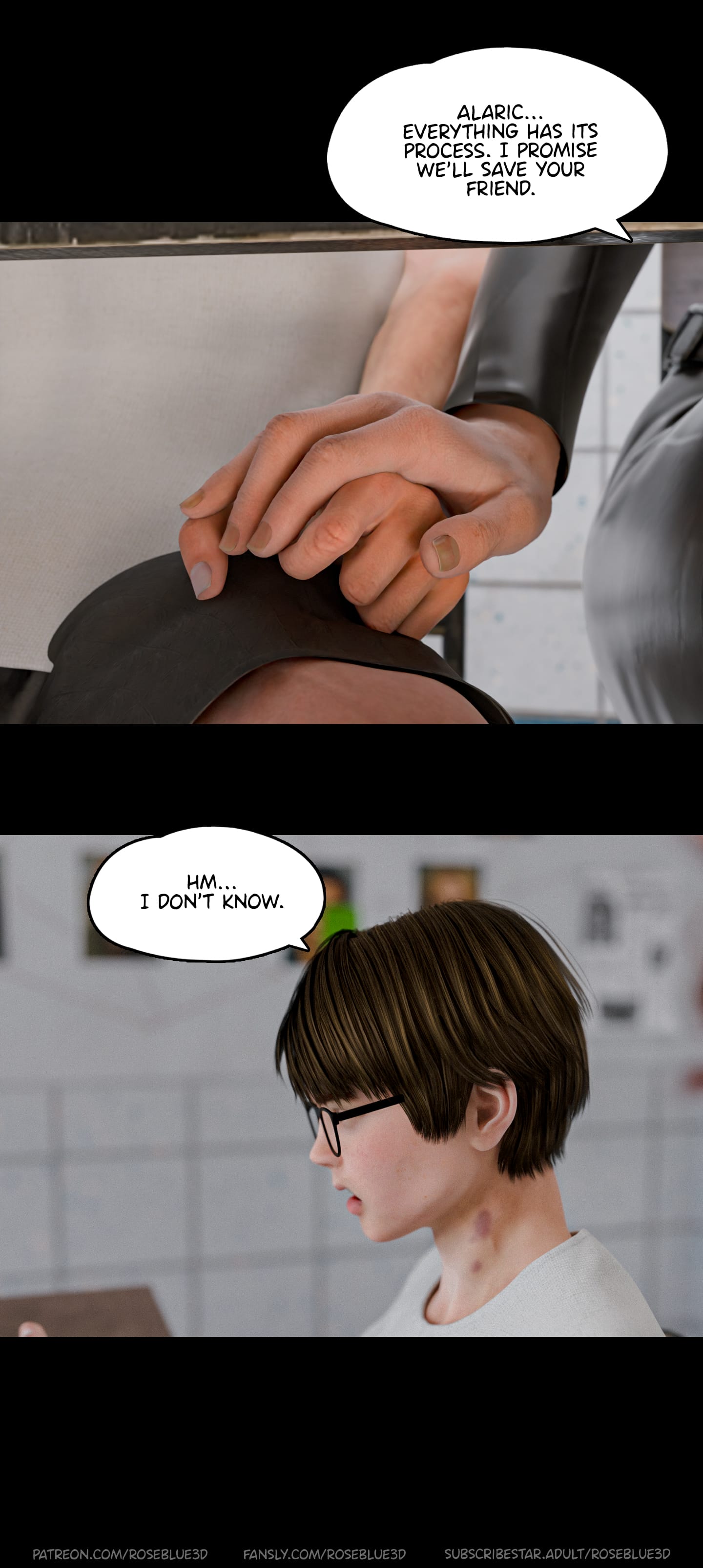 My Neighbor’s Widow [Rose Blue 3D] Chapter 47 Page 36