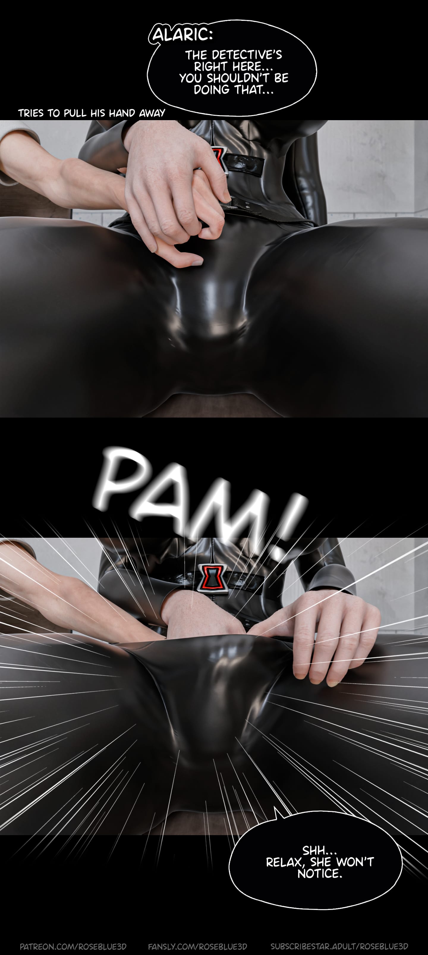 My Neighbor’s Widow [Rose Blue 3D] Chapter 47 Page 40