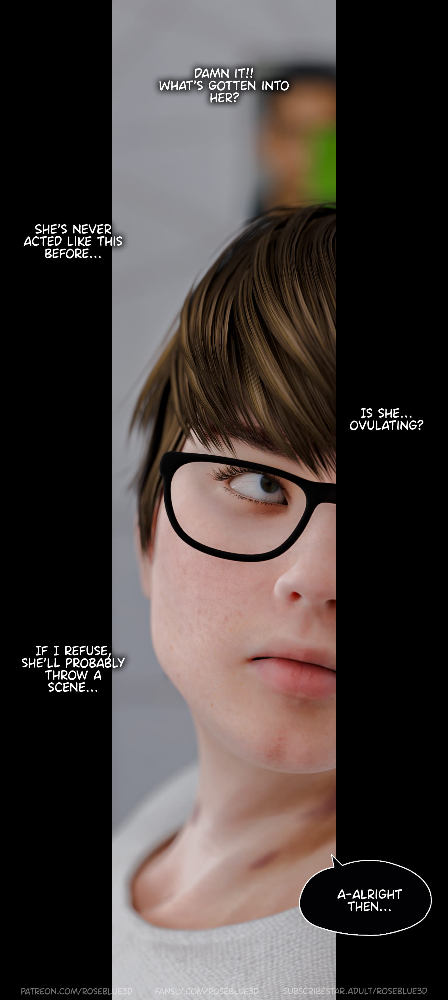 My Neighbor’s Widow [Rose Blue 3D] Chapter 47 Page 47