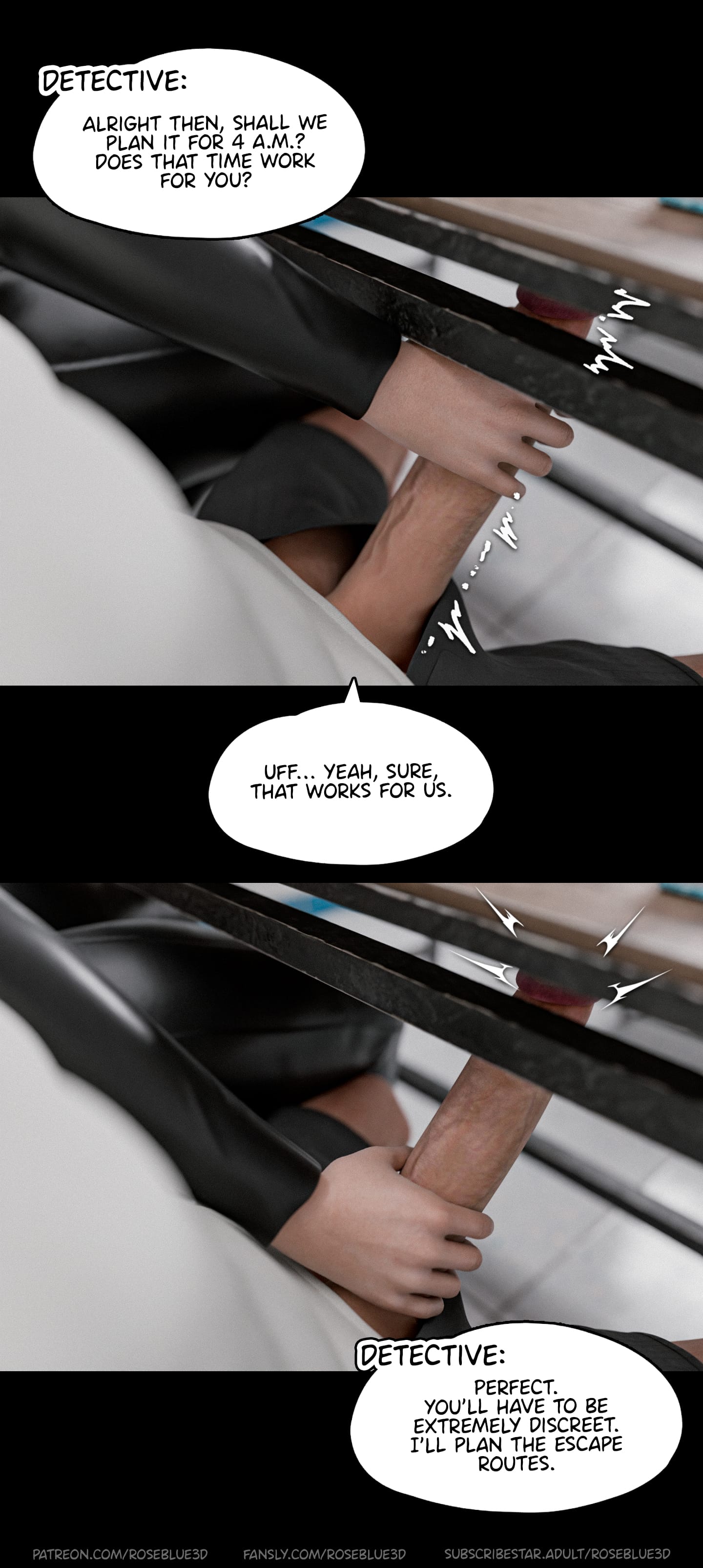 My Neighbor’s Widow [Rose Blue 3D] Chapter 47 Page 58