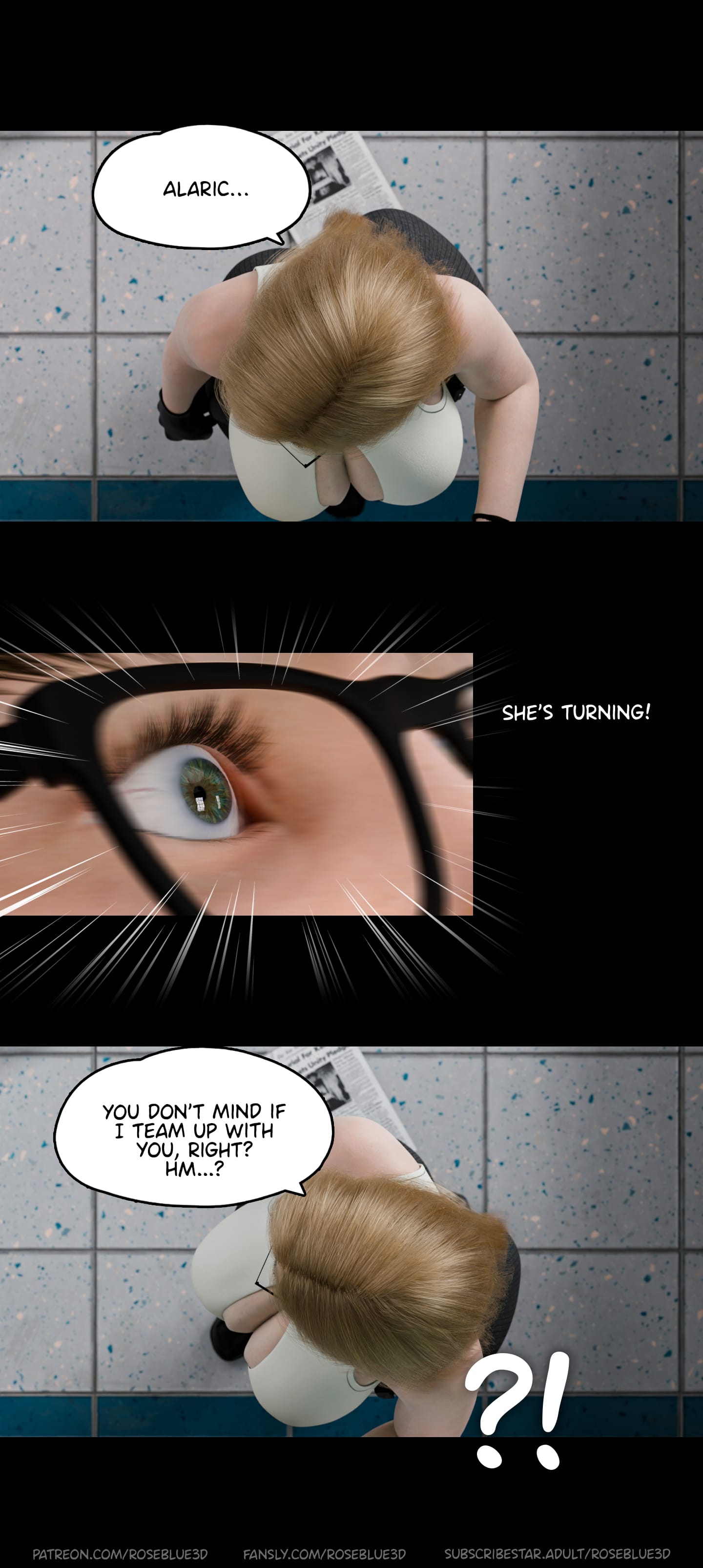 My Neighbor’s Widow [Rose Blue 3D] Chapter 47 Page 70