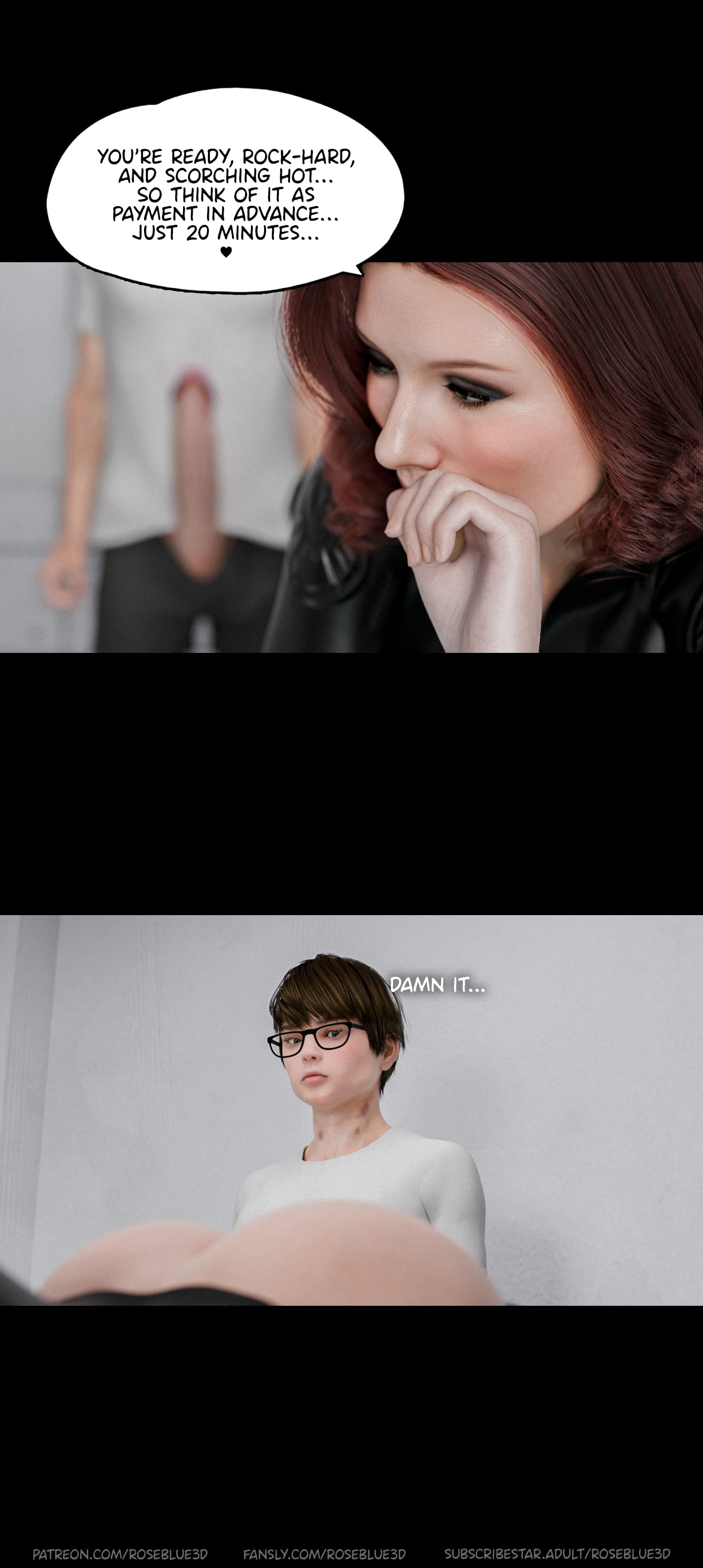 My Neighbor’s Widow [Rose Blue 3D] Chapter 47 Page 90