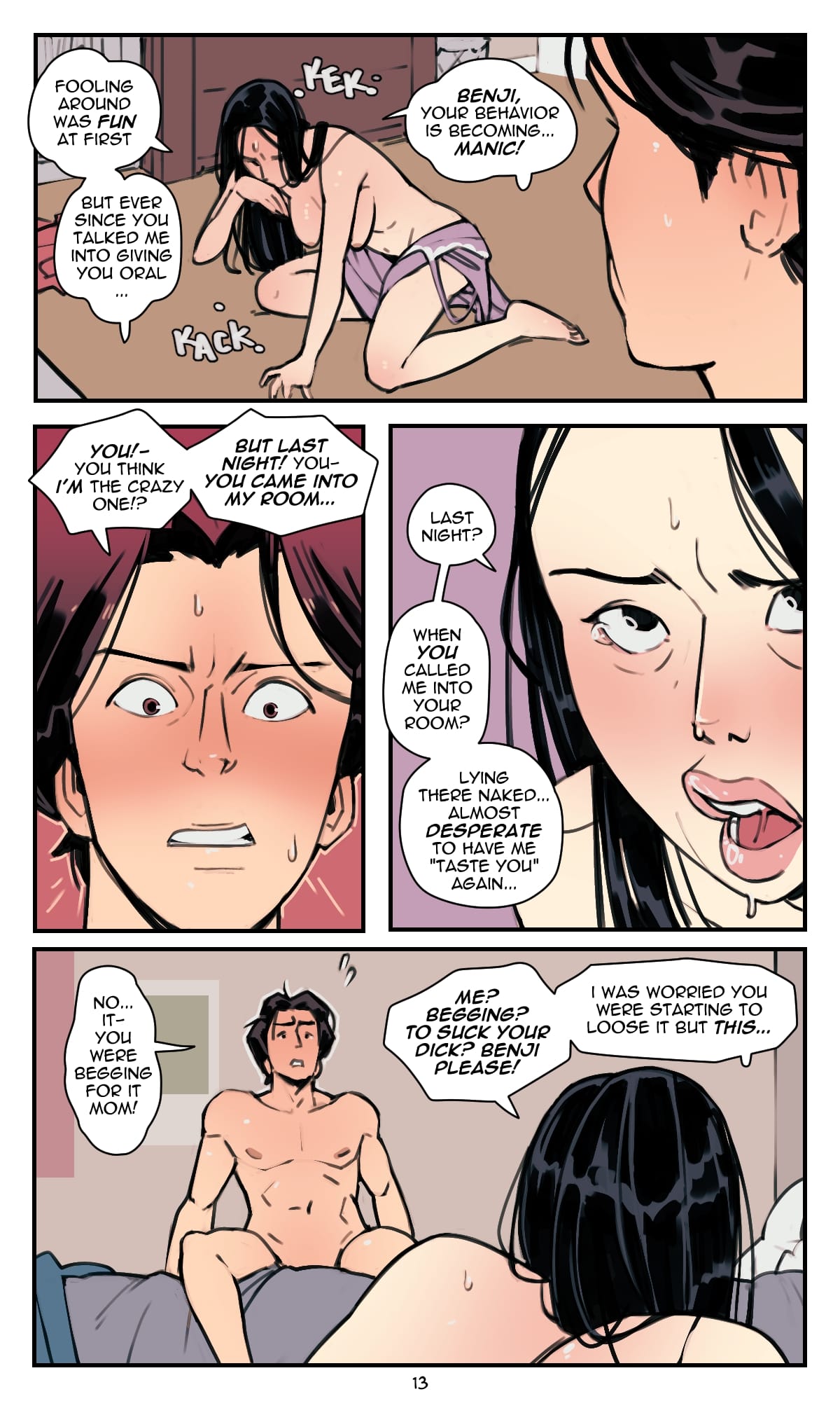 My Manic Mother [NotEnoughMilk] Chapter 1 Page 14