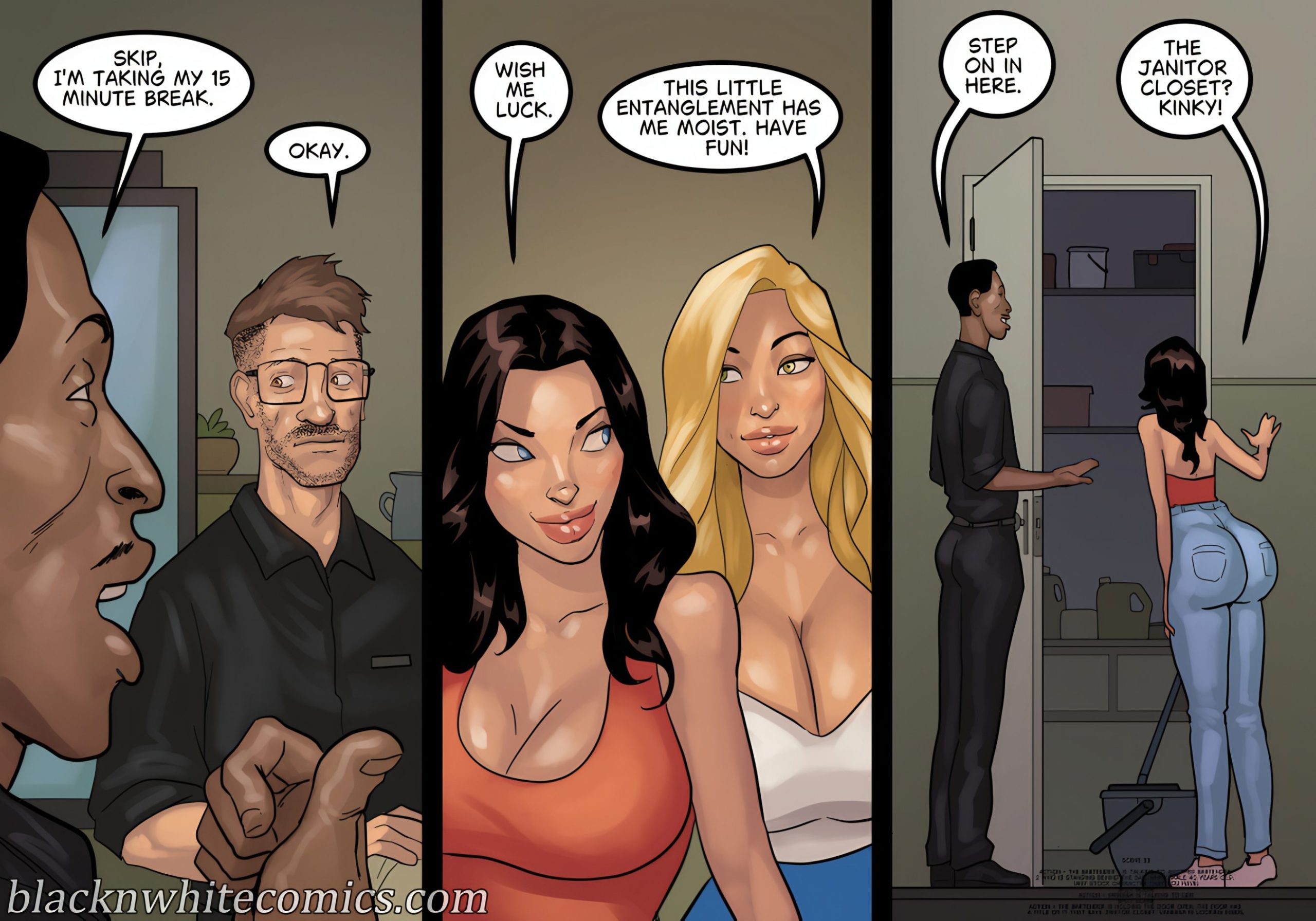 The Poker Game [BlackNWhiteComics] Chapter 4 Page 34