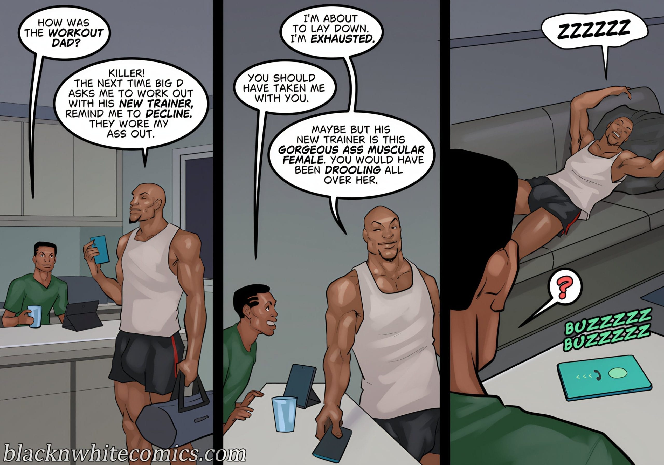 The Poker Game [BlackNWhiteComics] Chapter 4 Page 42