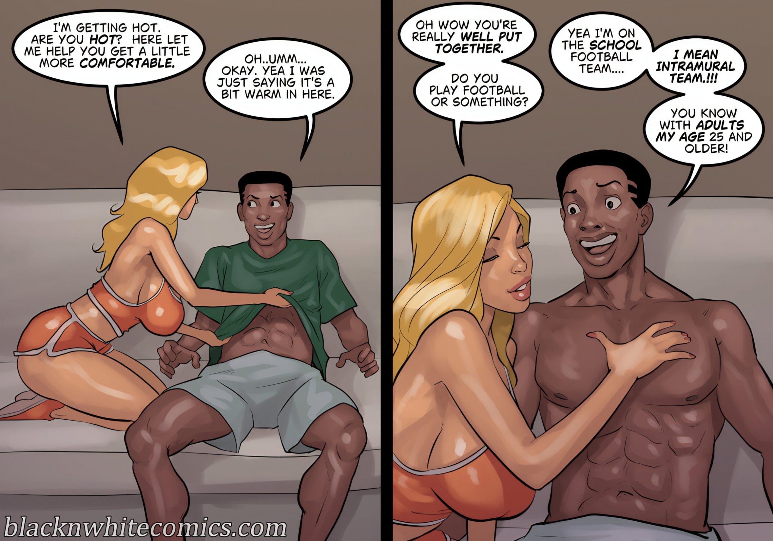 The Poker Game [BlackNWhiteComics] Chapter 4 Page 47