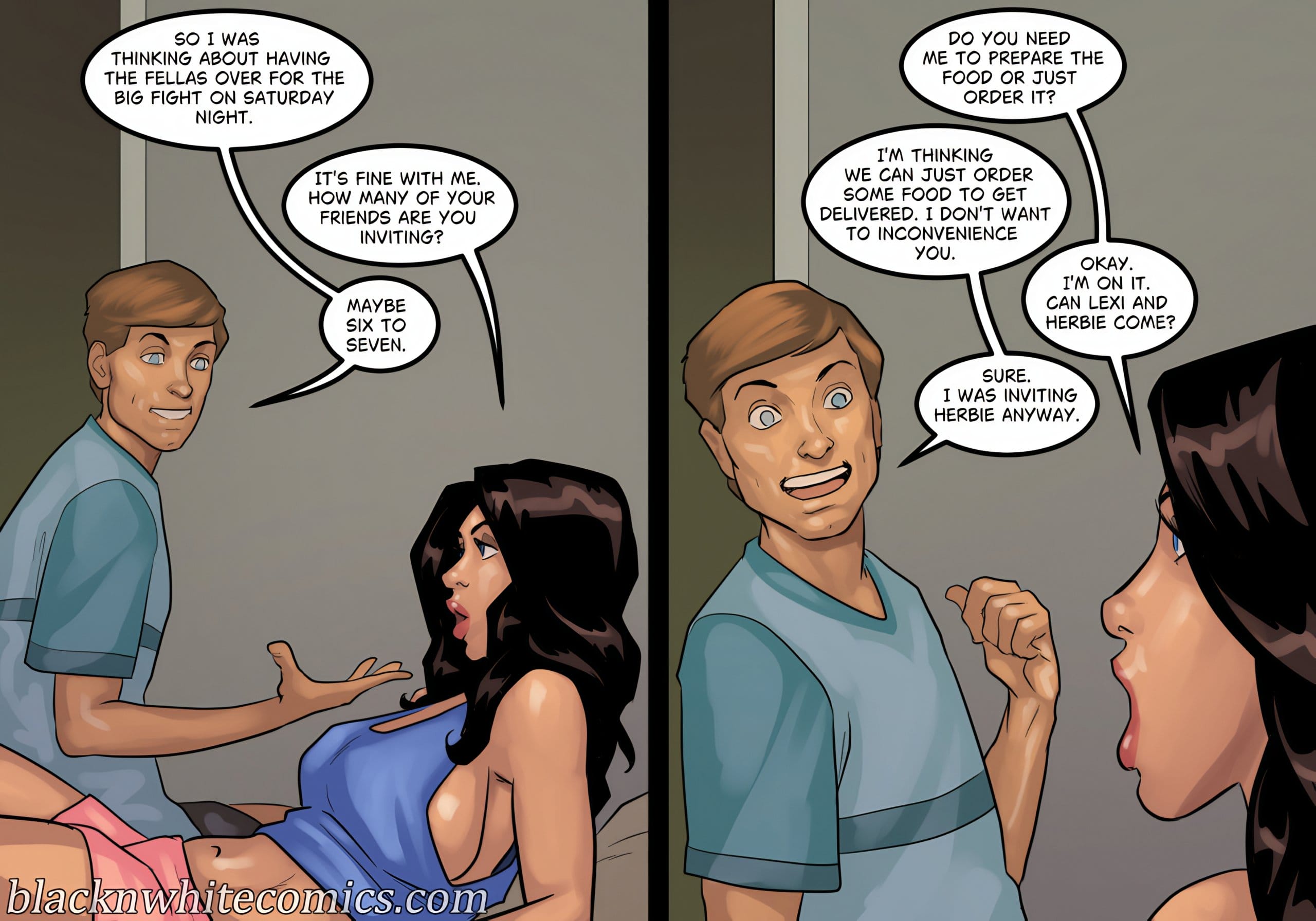 The Poker Game [BlackNWhiteComics] Chapter 4 Page 69