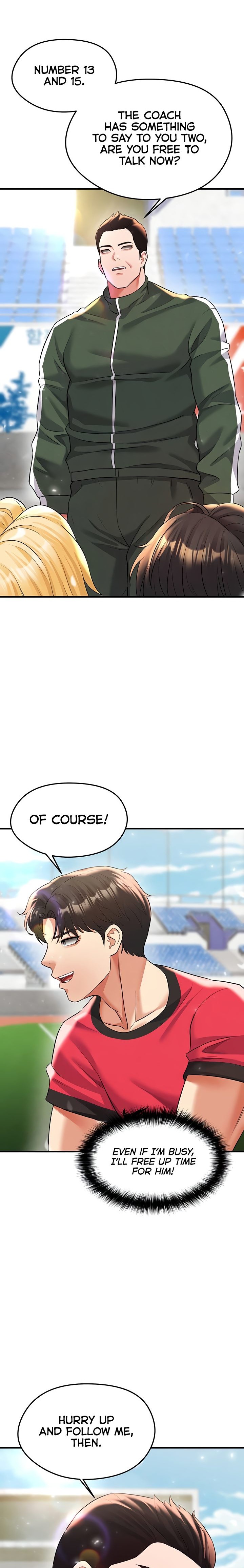 The Hottie’s Good at Football Chapter 28 Page 14
