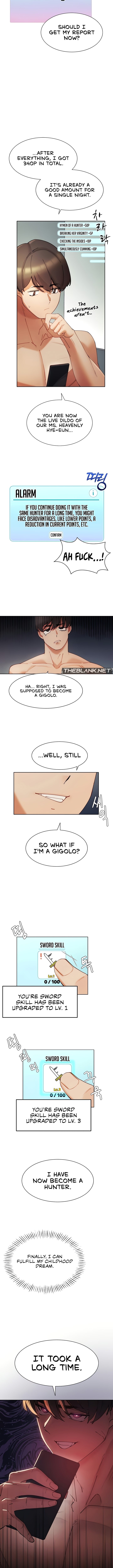 The Protagonist Gets Stronger When He Fucks the Female Hunter Chapter 4 Page 13