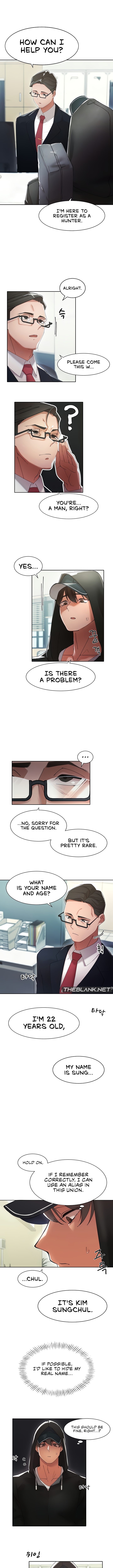 The Protagonist Gets Stronger When He Fucks the Female Hunter Chapter 5 Page 4