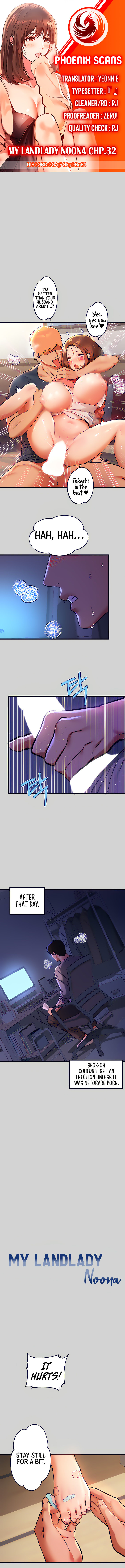 My Landlady Noona Chapter 32 Page 1