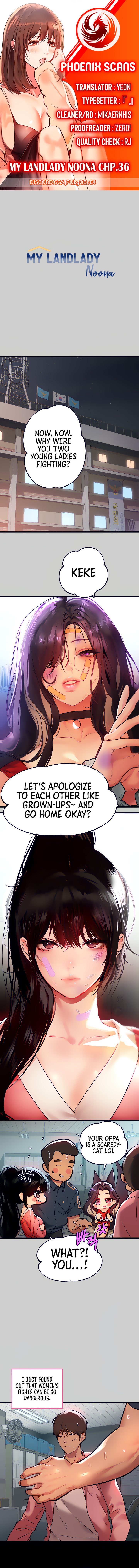 My Landlady Noona Chapter 36 Page 1