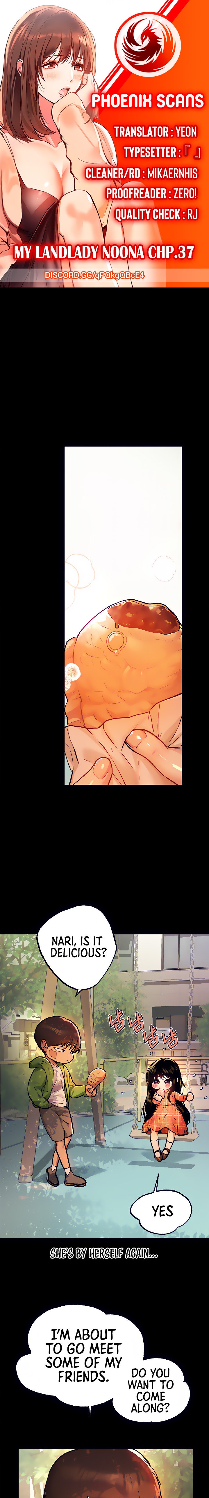 My Landlady Noona Chapter 37 Page 1