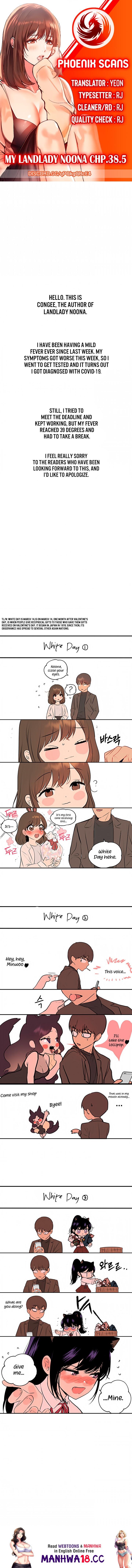 My Landlady Noona Chapter 38.5 Page 1