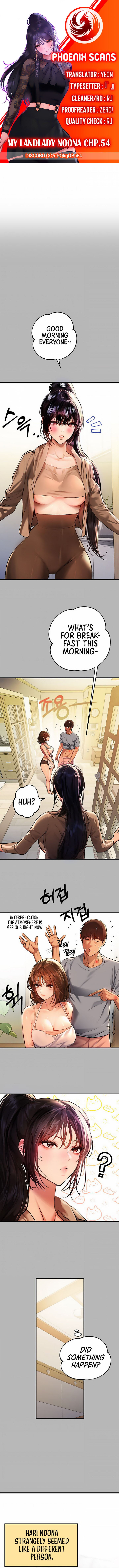 My Landlady Noona Chapter 54 Page 1