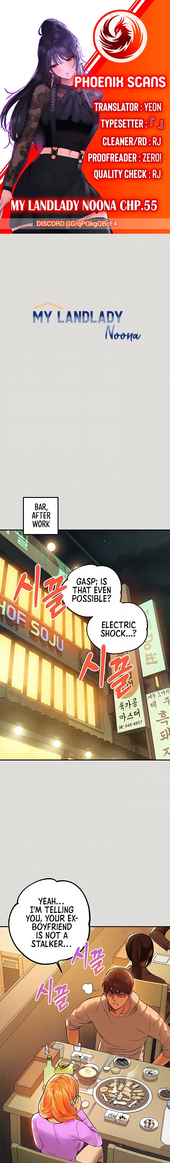 My Landlady Noona Chapter 55 Page 1