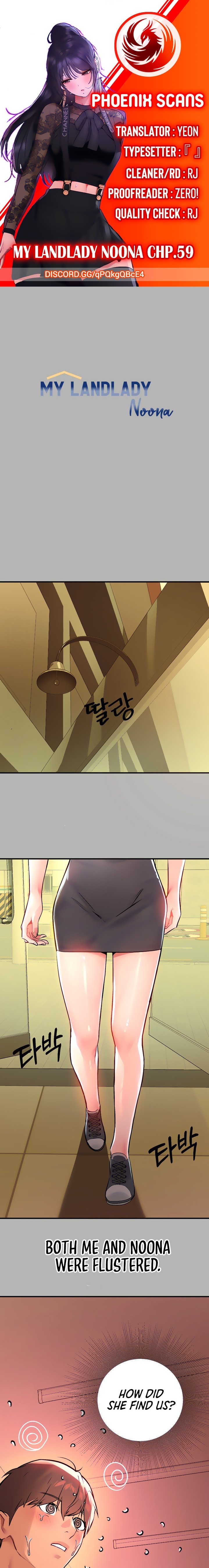 My Landlady Noona Chapter 59 Page 1