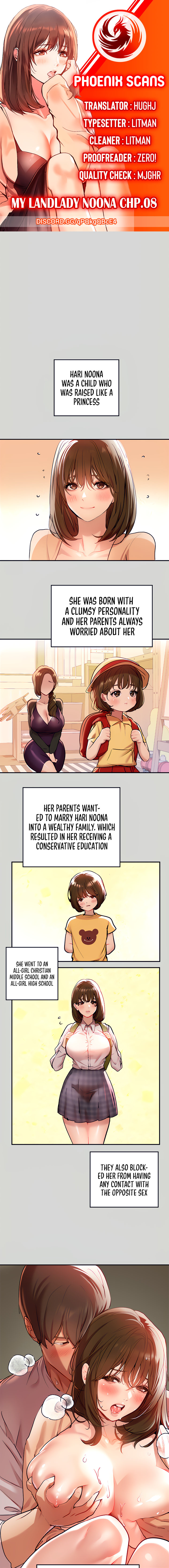 My Landlady Noona Chapter 8 Page 1